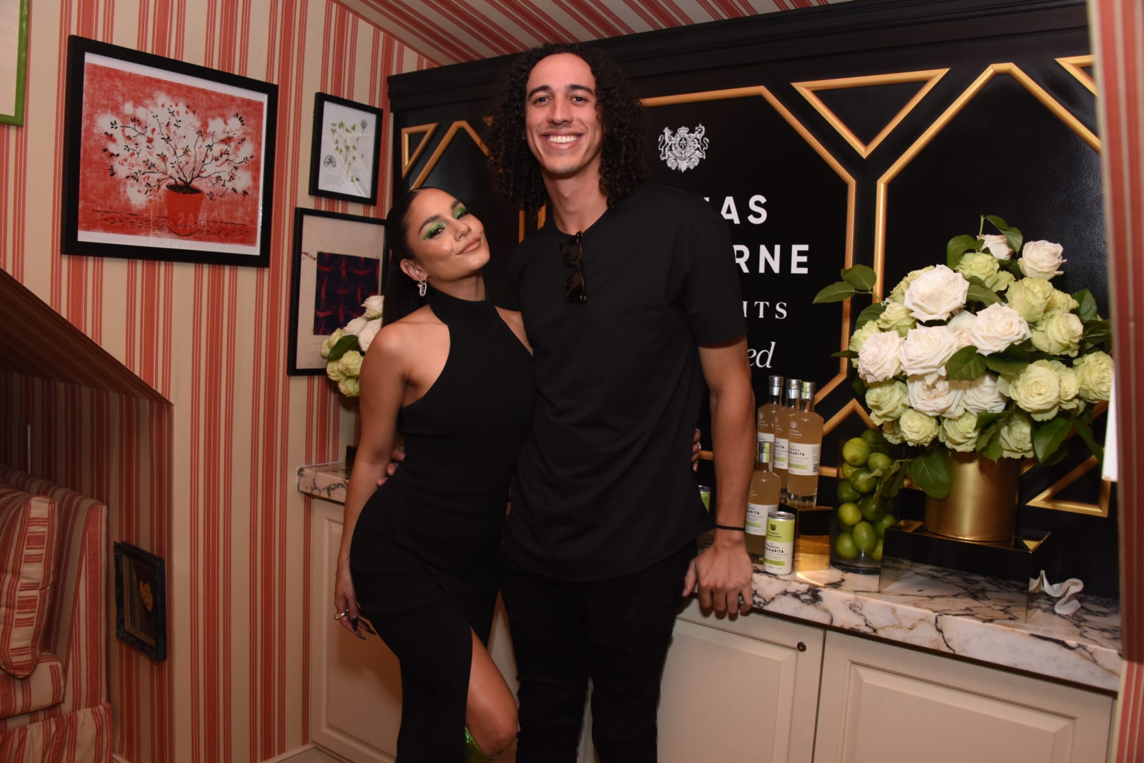 WEST HOLLYWOOD, CALIFORNIA - OCTOBER 08: Vanessa Hudgens and Cole Tucker attend the Thomas Ashbourne Margalicious Margarita Dinner at San Vicente Bungalows on October 08, 2022 in West Hollywood, California. (Photo by Araya Doheny/Getty Images for Thomas Ashbourne ) WEST HOLLYWOOD, CALIFORNIA - OCTOBER 08: Vanessa Hudgens and Cole Tucker attend the Thomas Ashbourne Margalicious Margarita Dinner at San Vicente Bungalows on October 08, 2022 in West Hollywood, California. (Photo by Araya Doheny/Getty Images for Thomas Ashbourne )