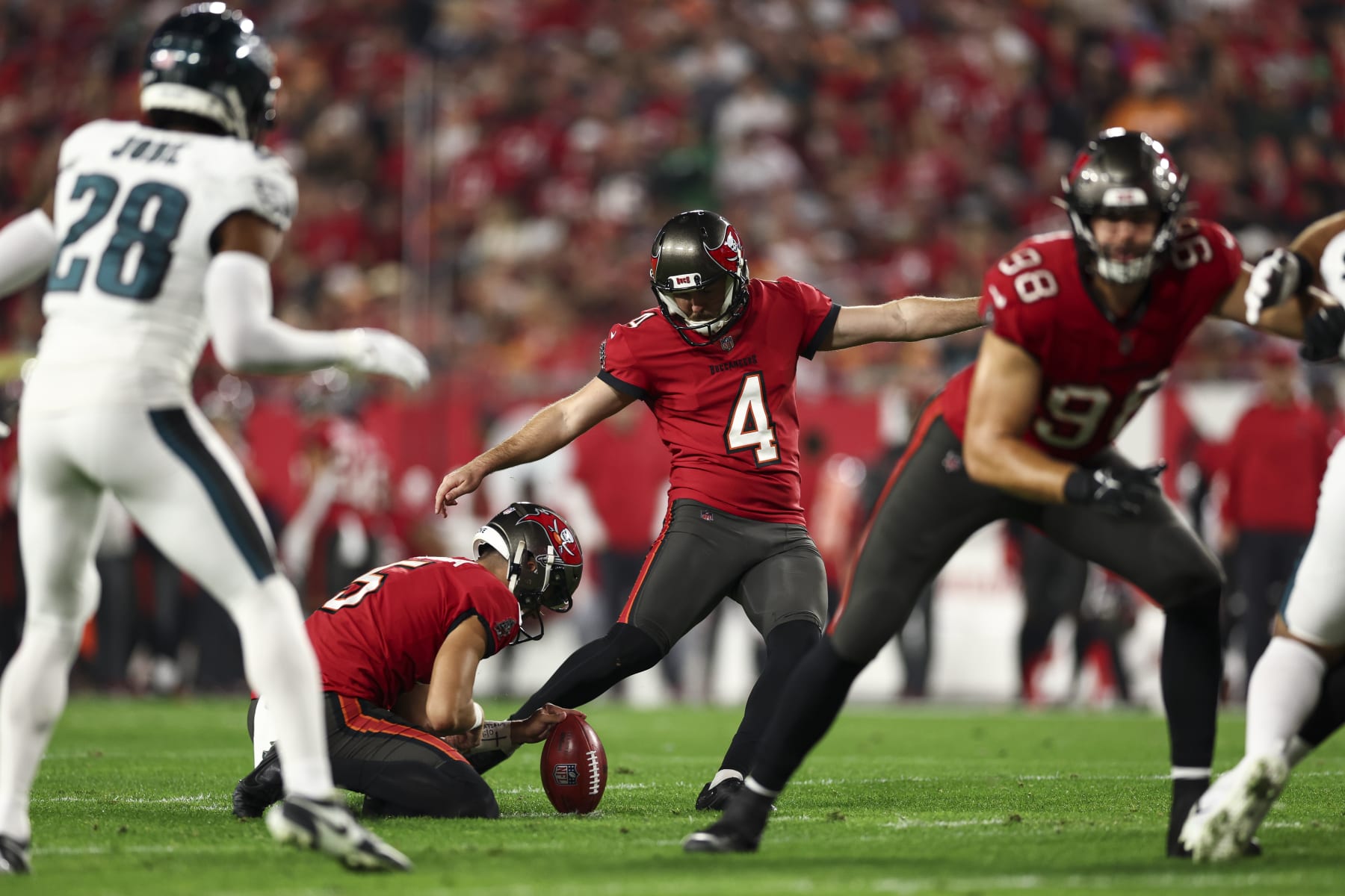 Bucs kicker Chase McLaughlin