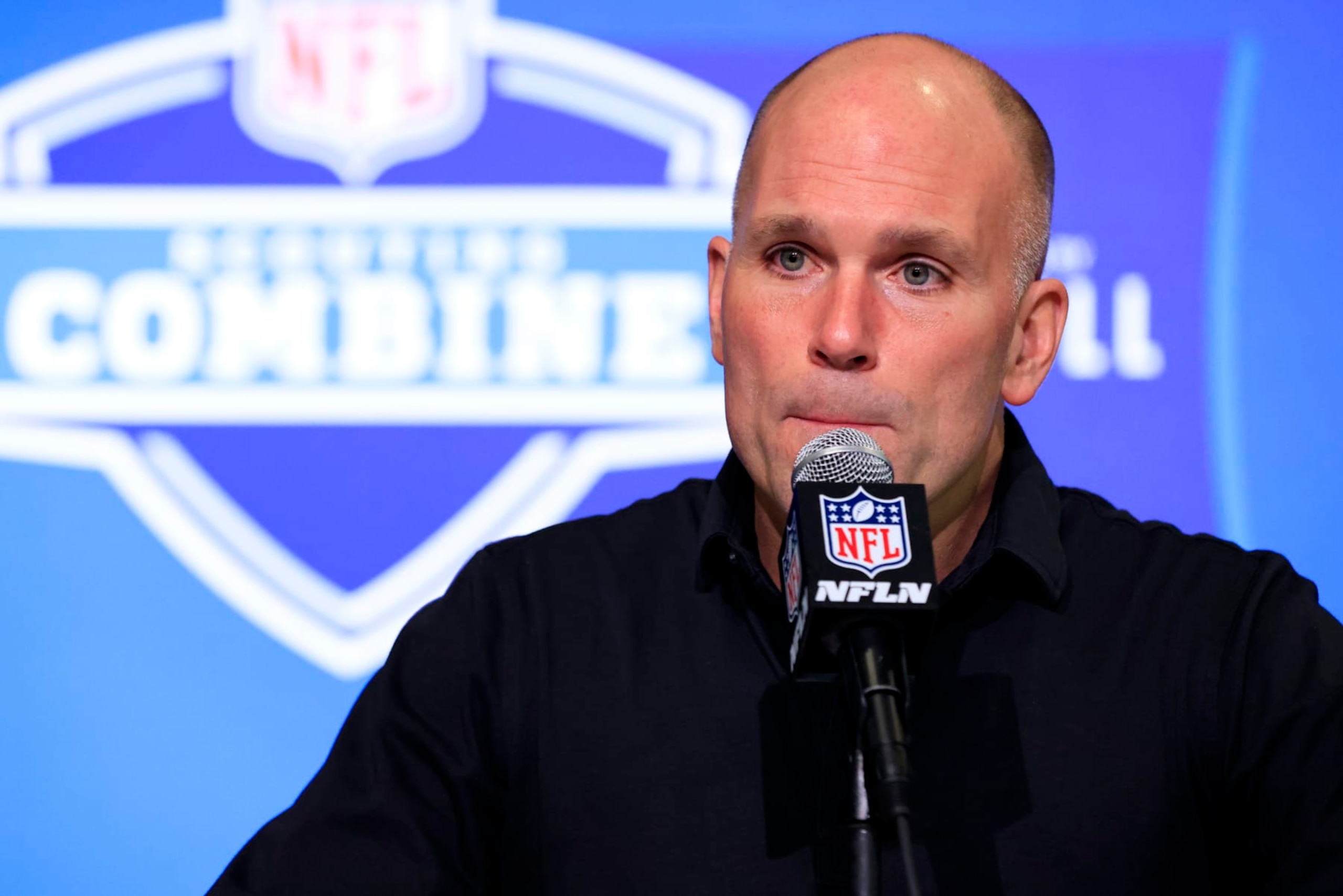 Ravens general manager Eric DeCosta Ravens general manager Eric DeCosta