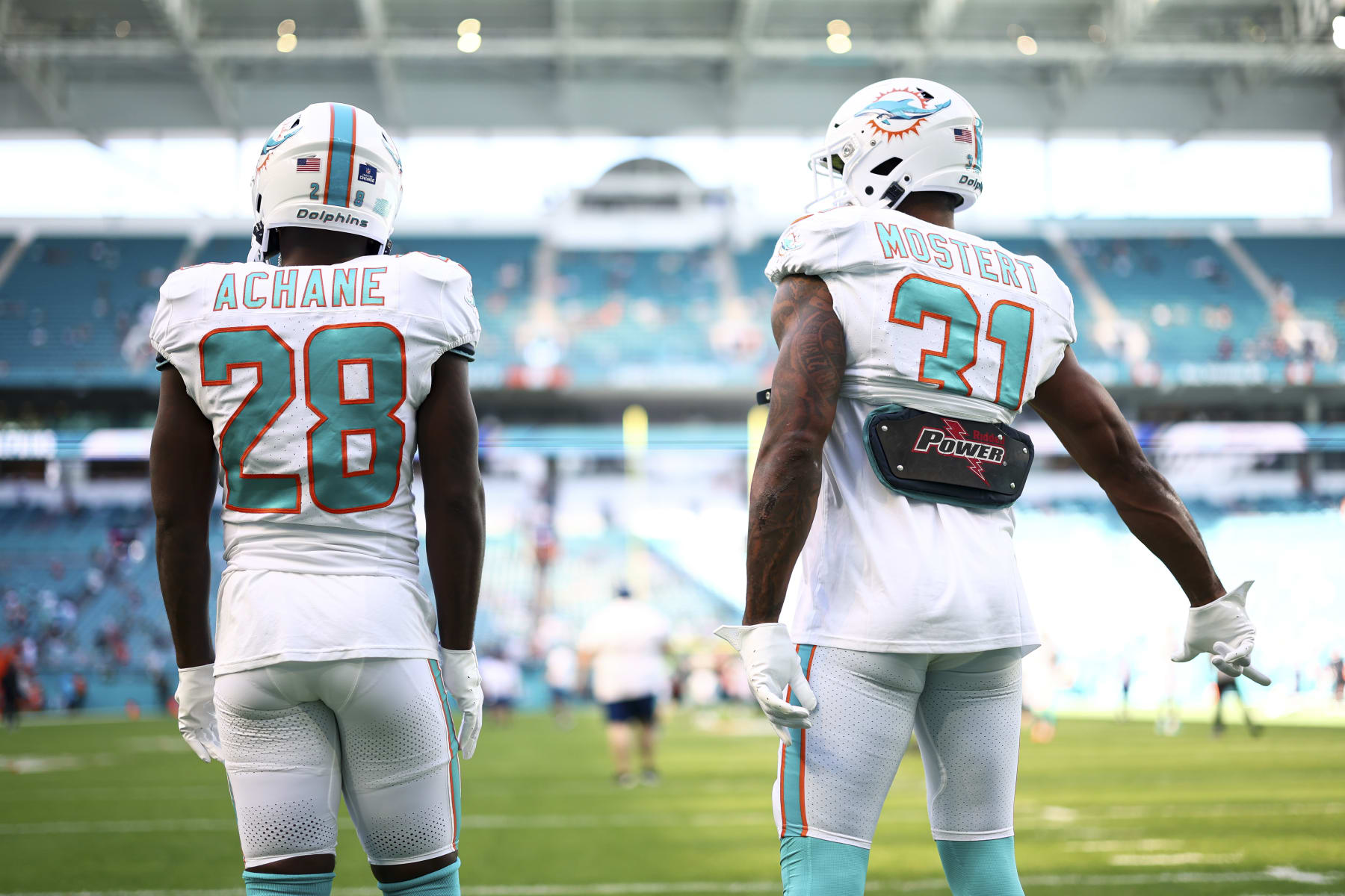 De'Von Achane and Raheem Mostert