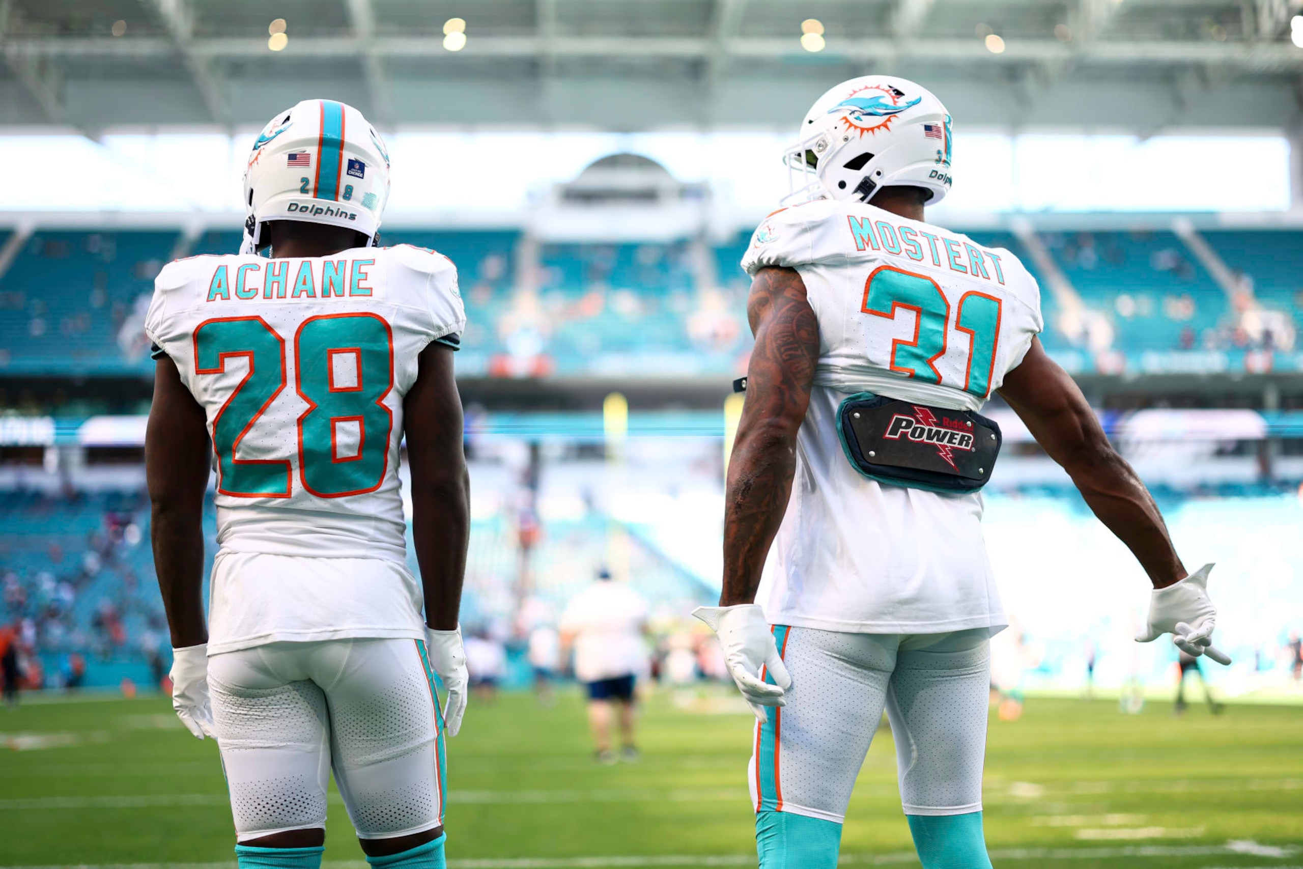 De'Von Achane and Raheem Mostert