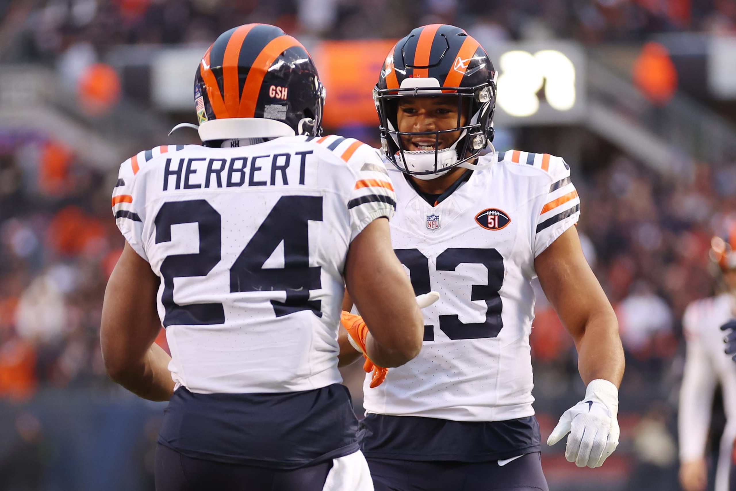 Khalil Herbert and Roschon Johnson