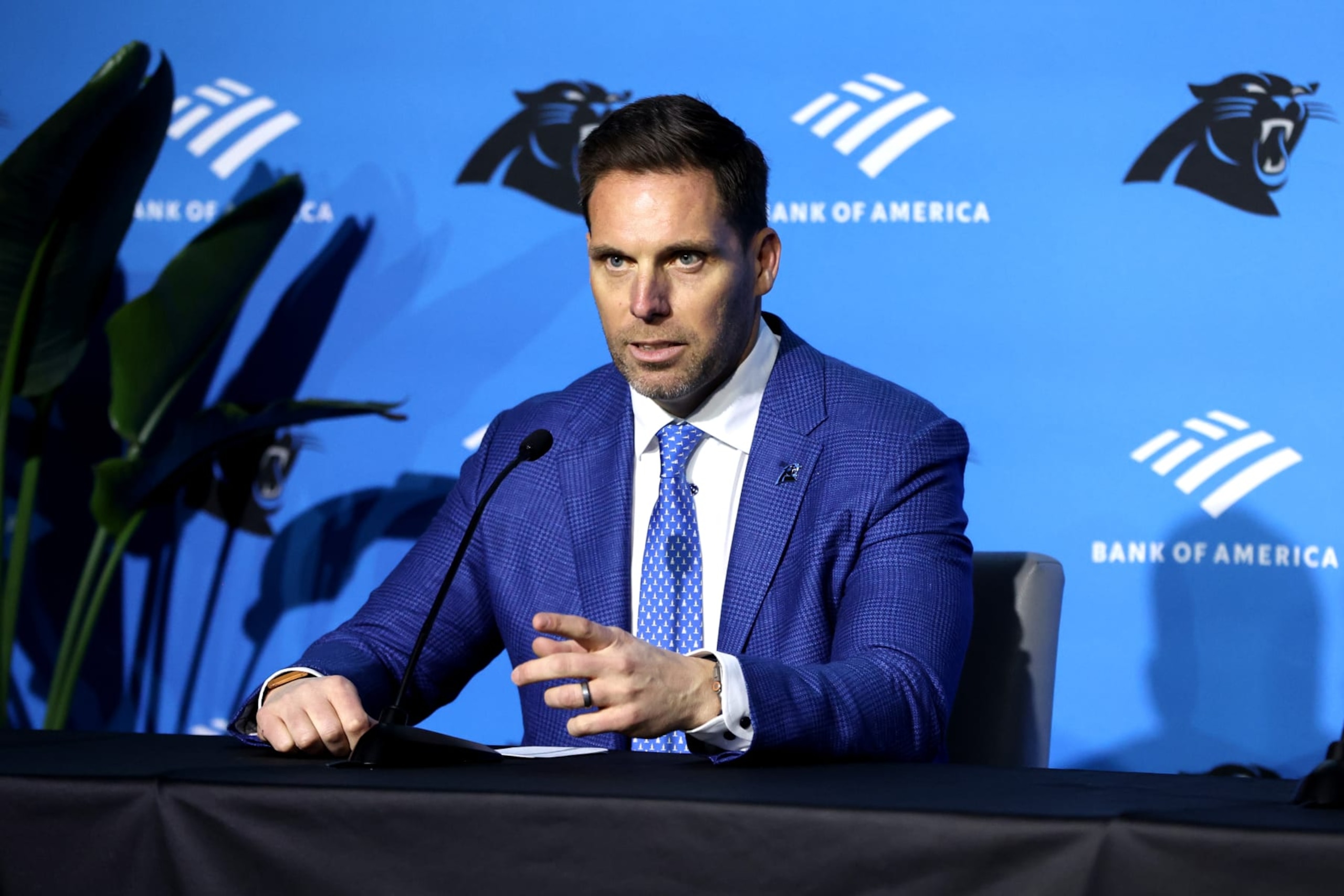 Panthers general manager Dan Morgan Panthers general manager Dan Morgan