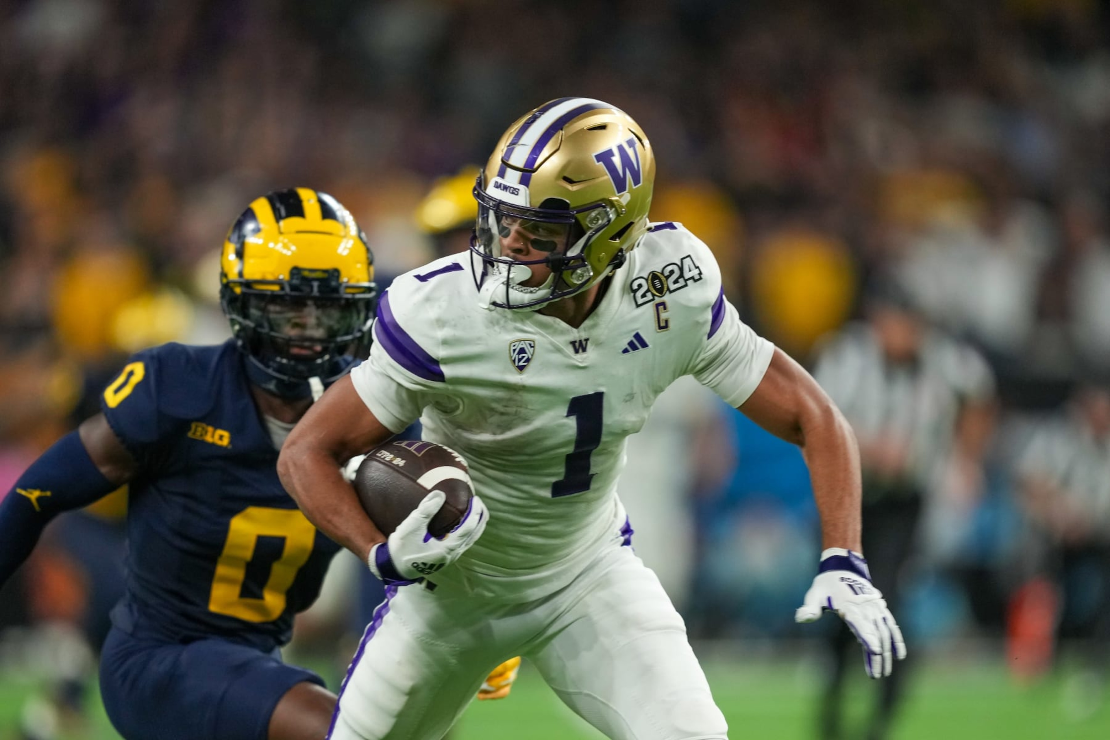 Washington wide receiver Rome Odunze Washington wide receiver Rome Odunze