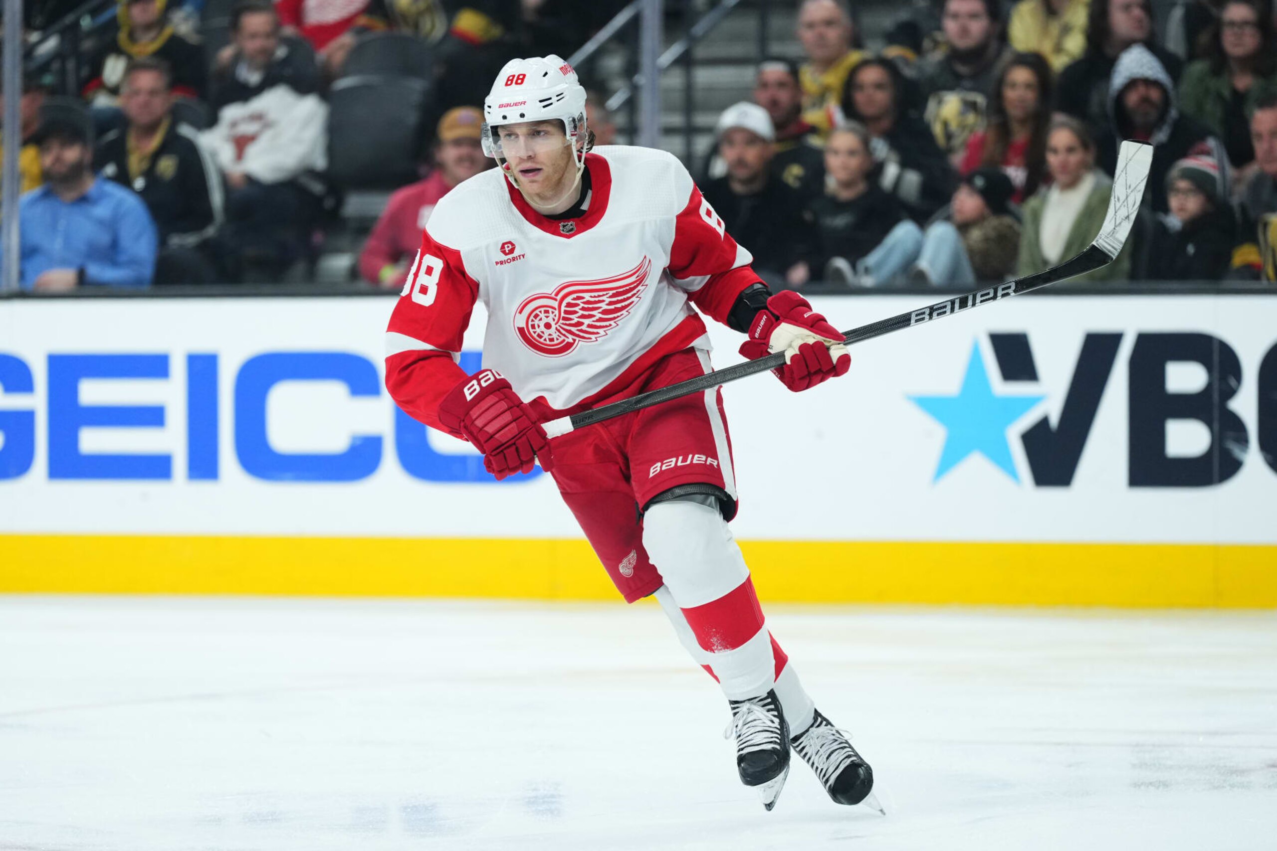 Detroit Red Wings forward Patrick Kane. Detroit Red Wings forward Patrick Kane.