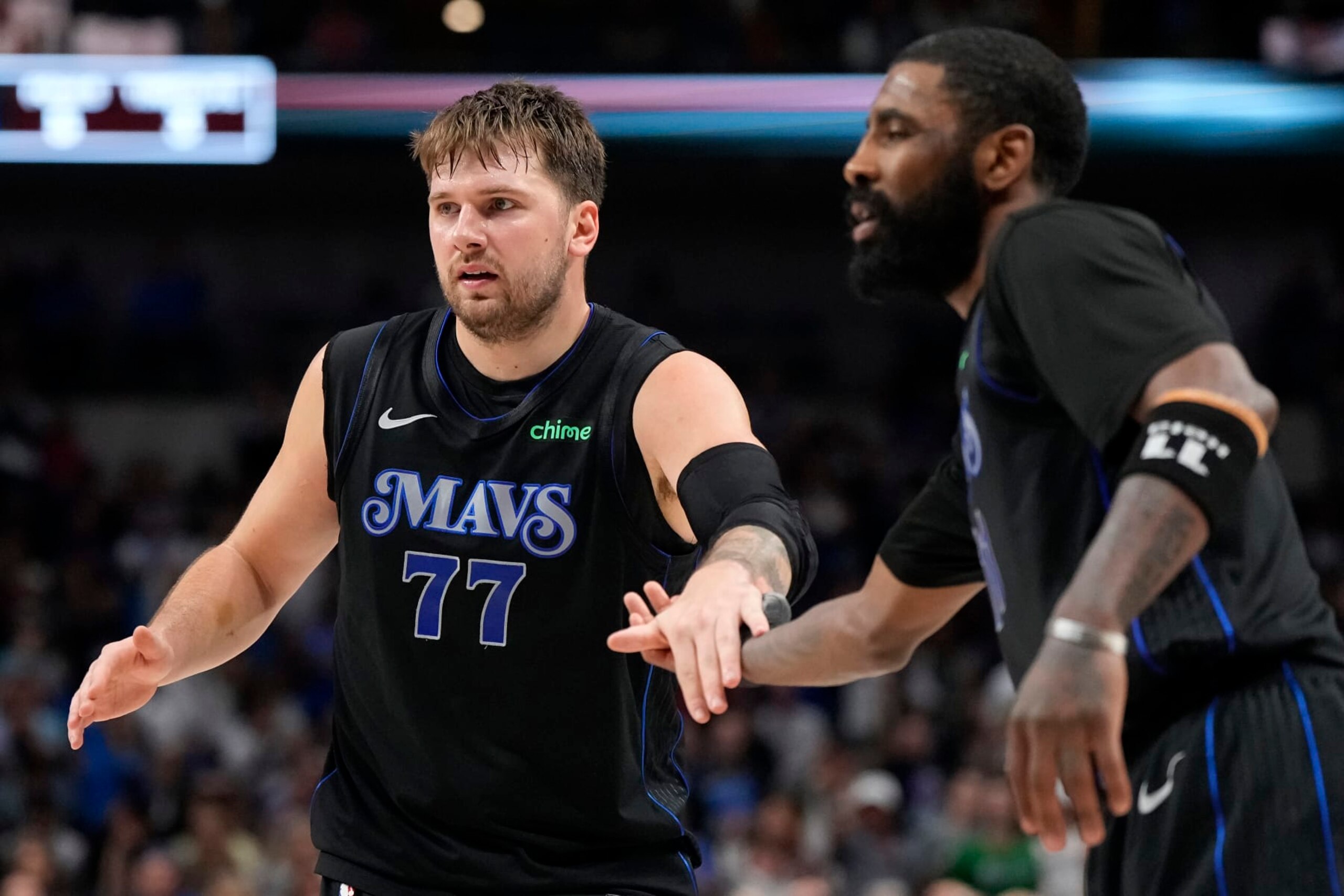 Luka DonÄiÄ and Kyrie Irving