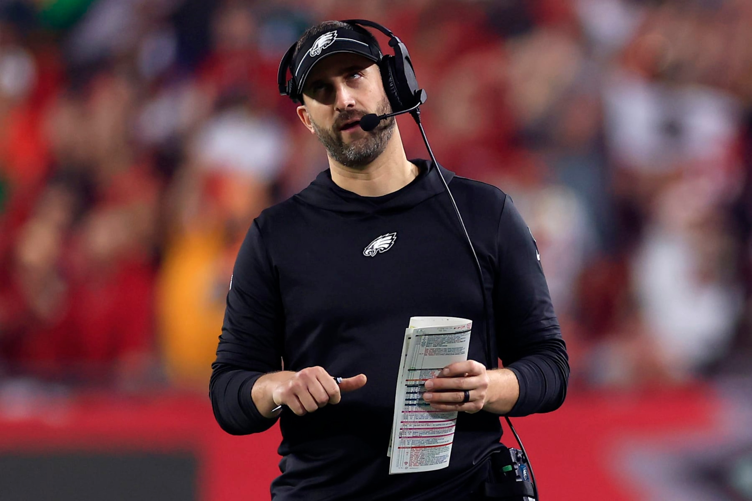 Eagles head coach Nick Sirianni Eagles head coach Nick Sirianni