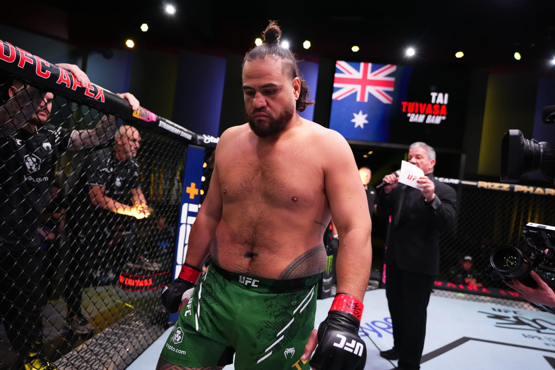 Tai Tuivasa prepares to fight Marcin Tybura.