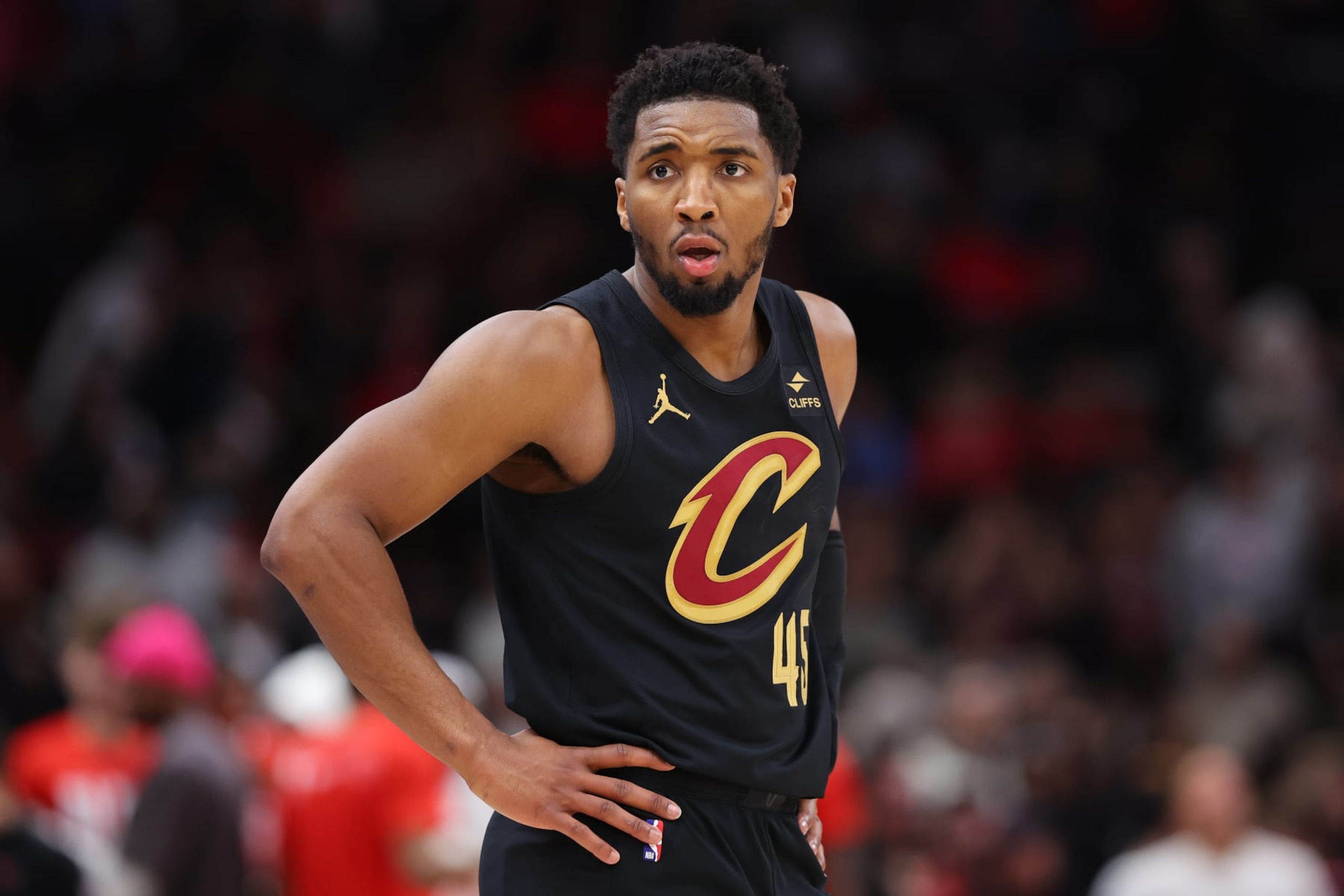 Cavaliers guard Donovan Mitchell
