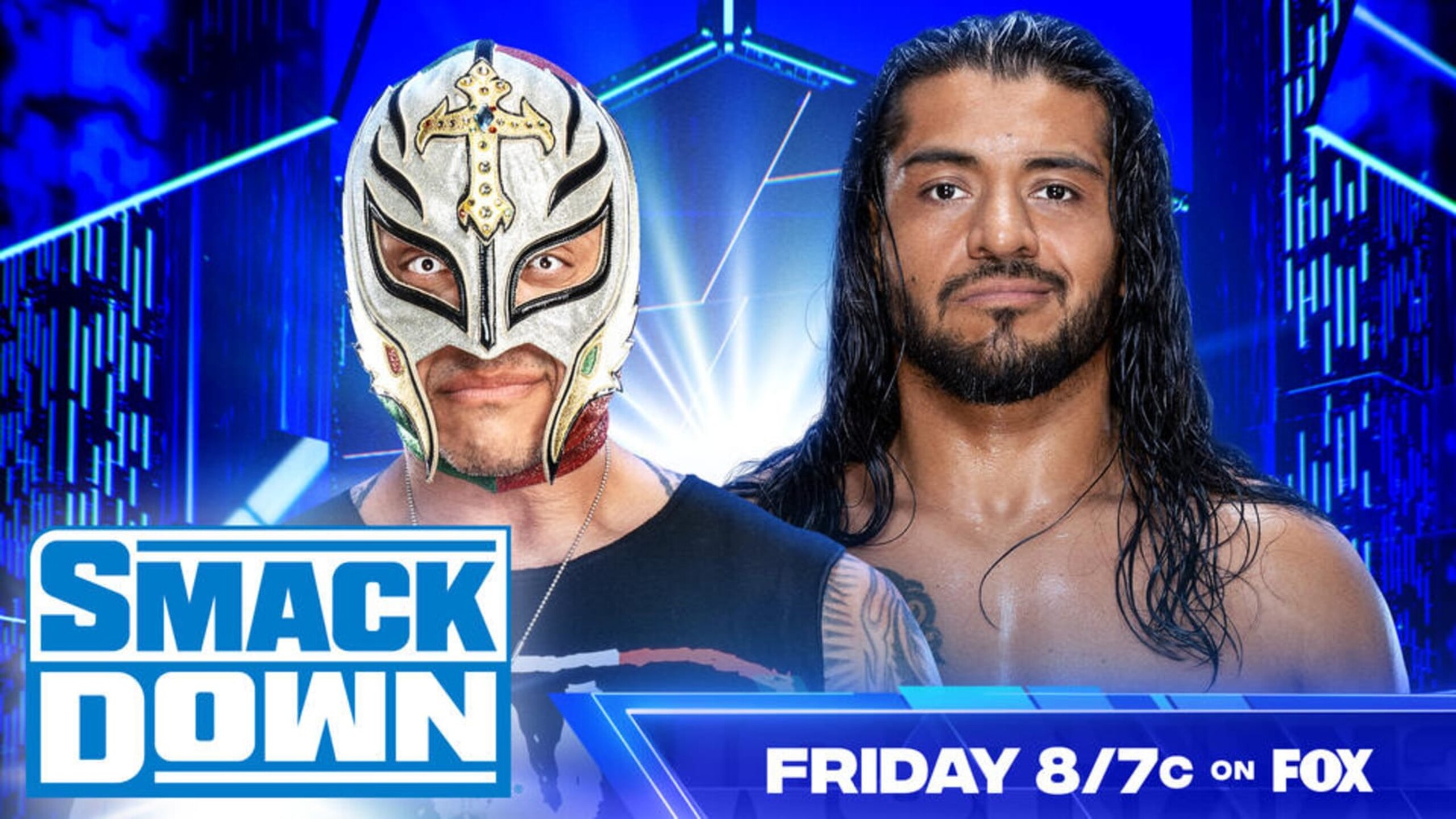 Rey Mysterio and Santos Escobar.