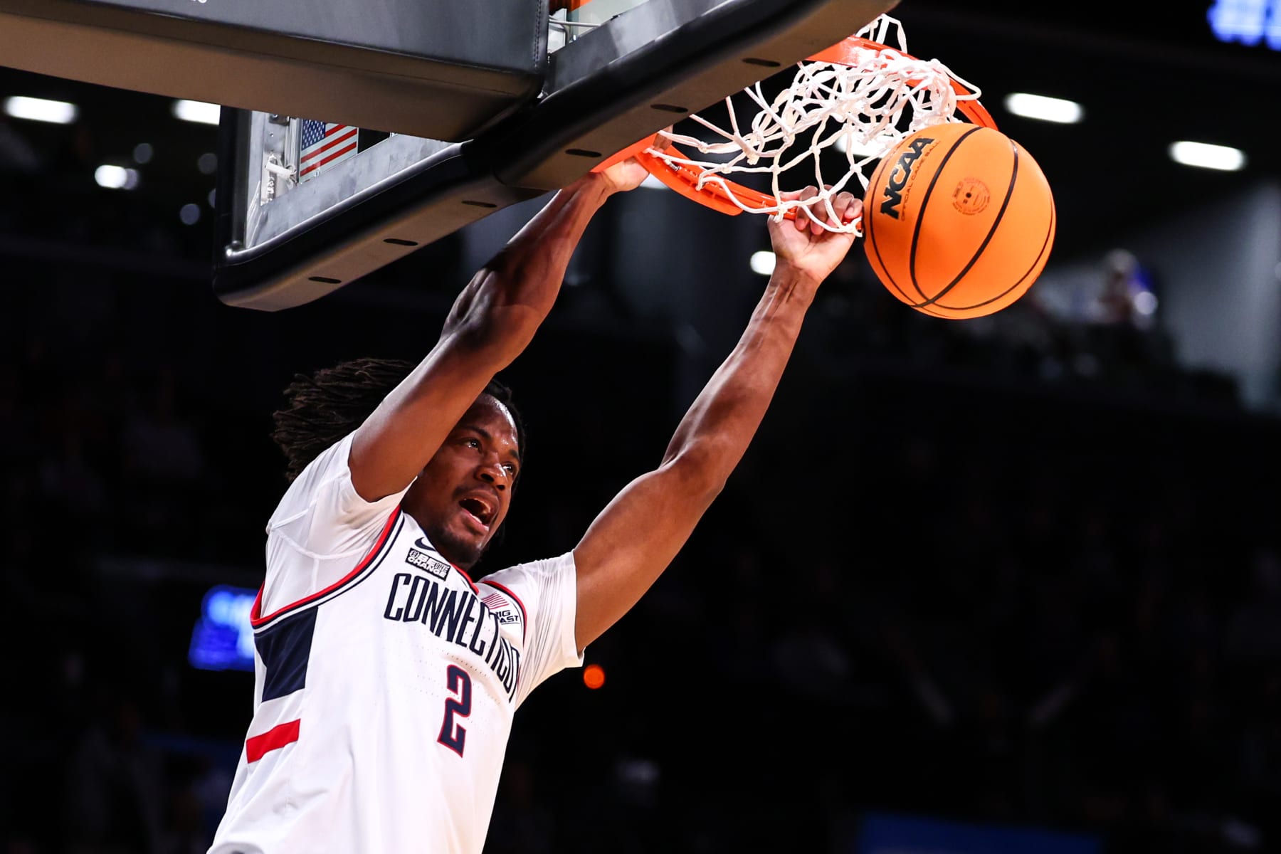 Connecticut's Tristen Newton