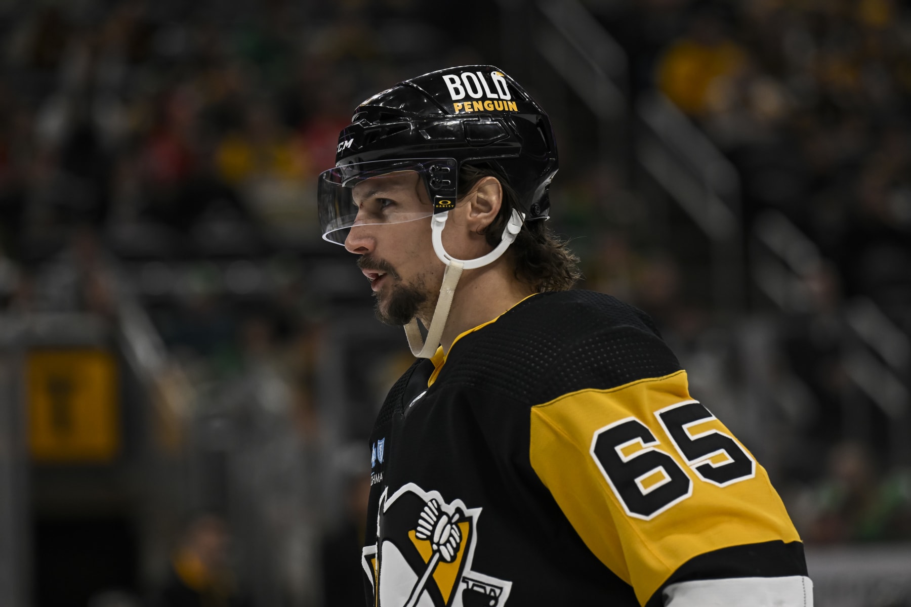 Pittsburgh Penguins defenseman Erik Karlsson.