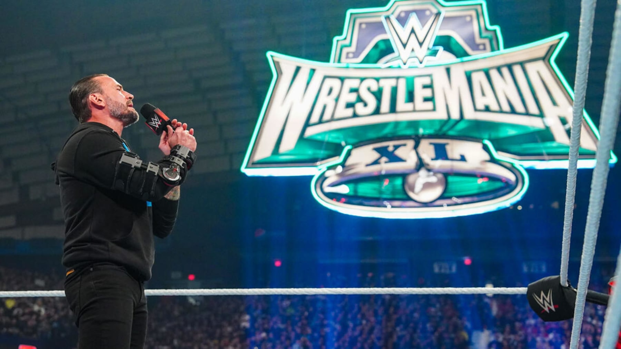 CM Punk will join the commentary team for the Seth Rollins-Drew McIntyre title match at WrestleMania 40.