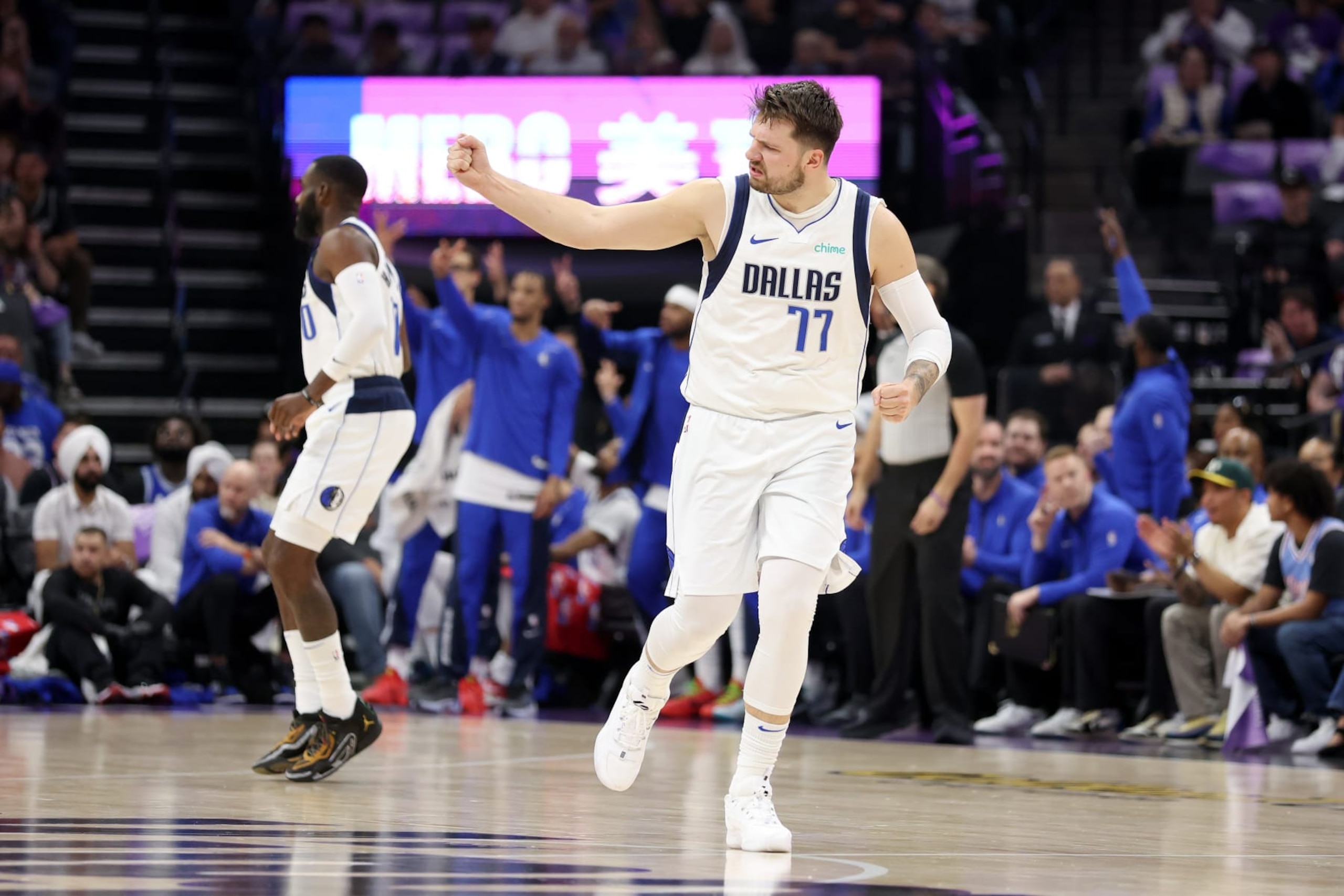 Tim Hardaway Jr. and Luka DonÄiÄ