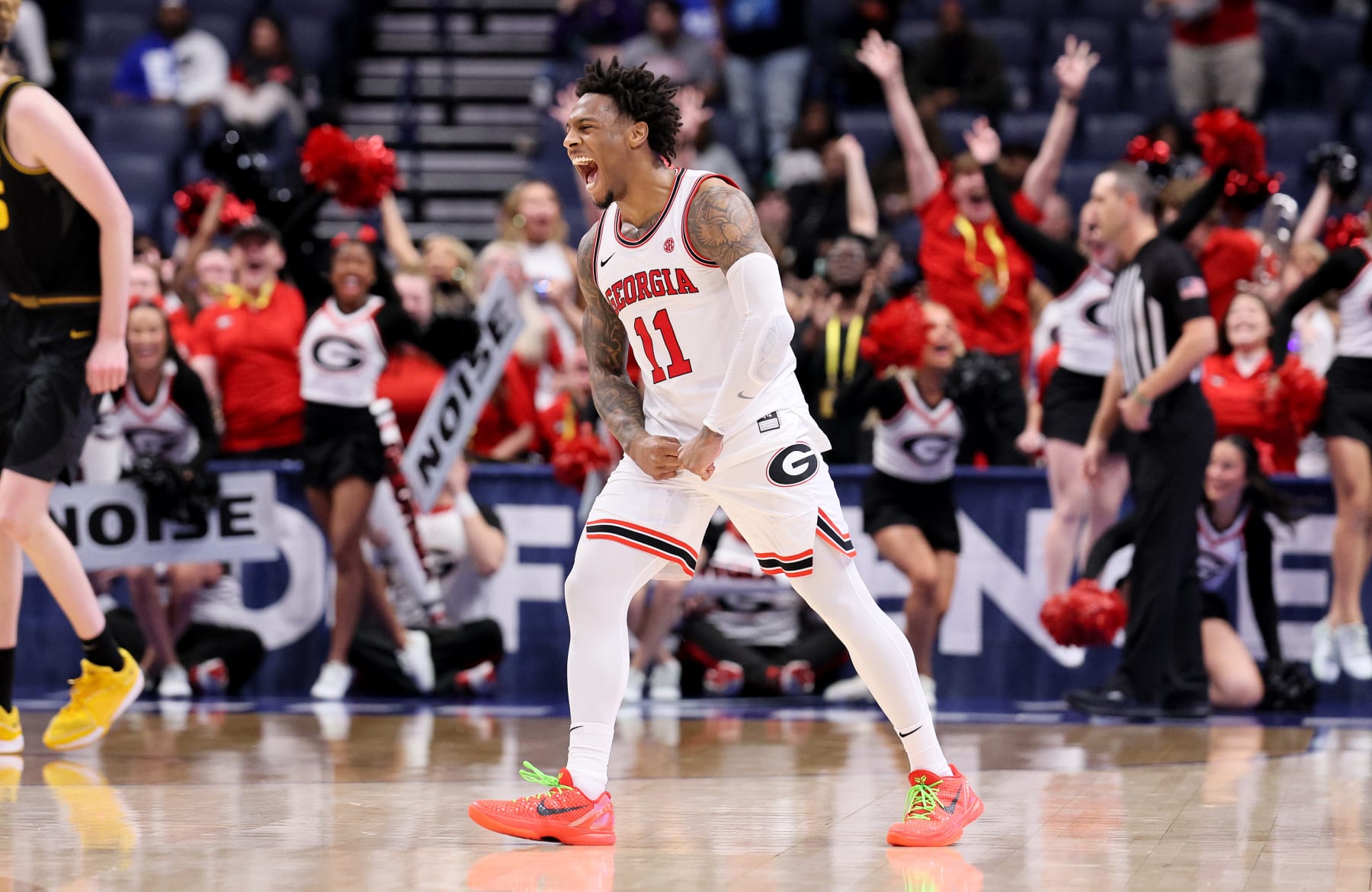 Justin Hill of the Georgia Bulldogs