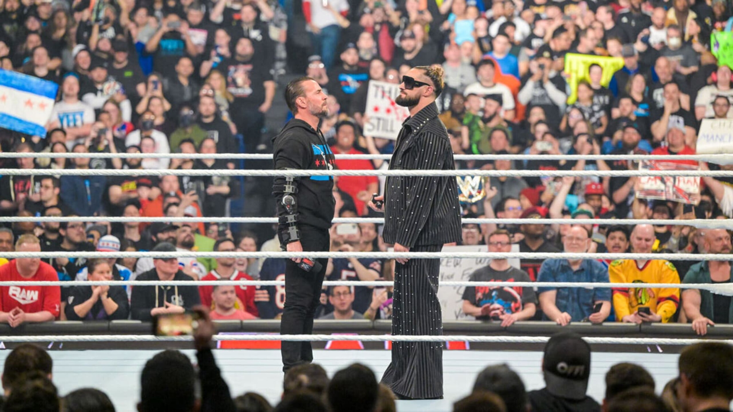 CM Punk vs. Seth Rollins is inevitable, but  did their encounter on Raw take away from Rollins' WrestleMania match with Drew McIntyre?