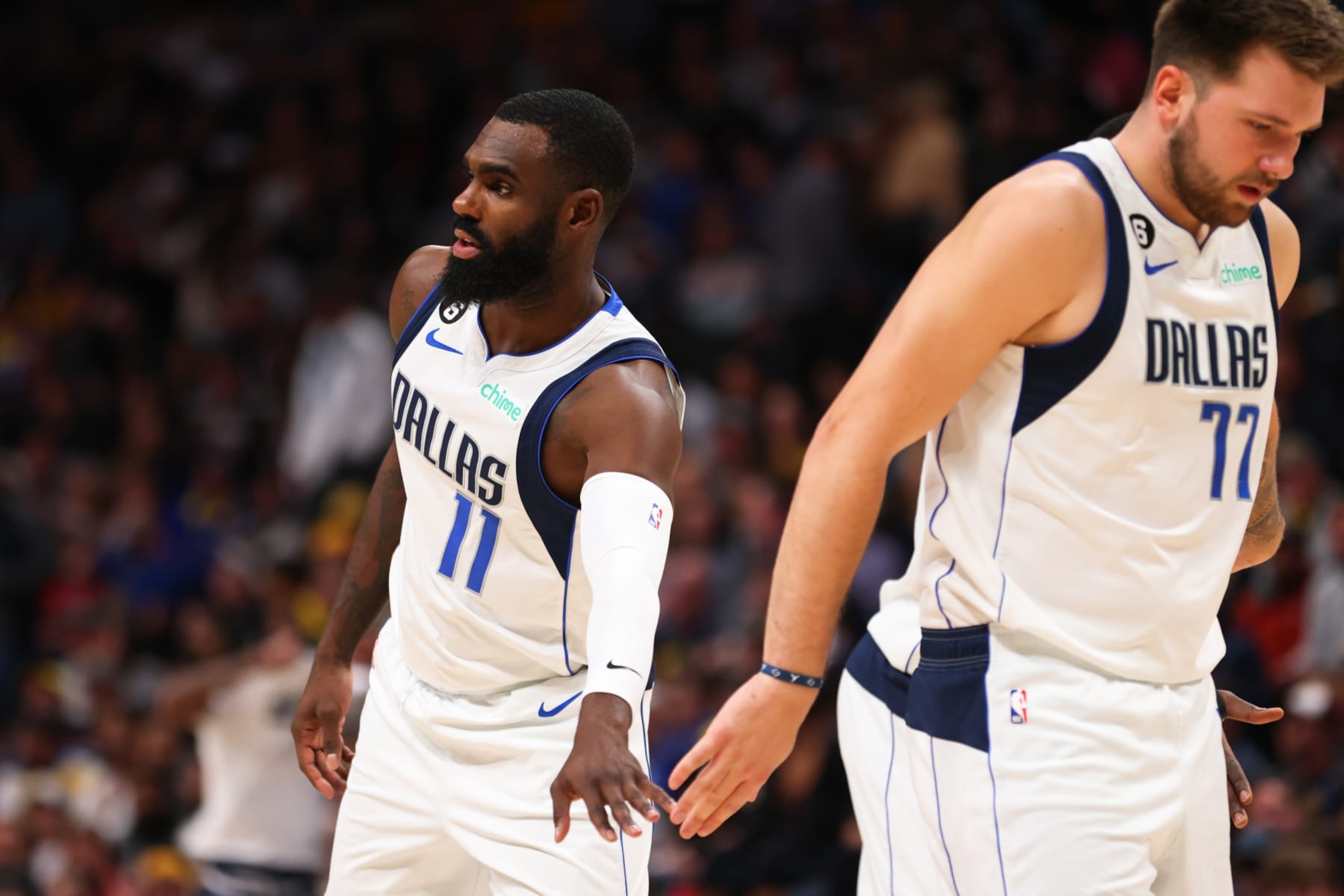 Tim Hardaway Jr. and Luka DonÄiÄ