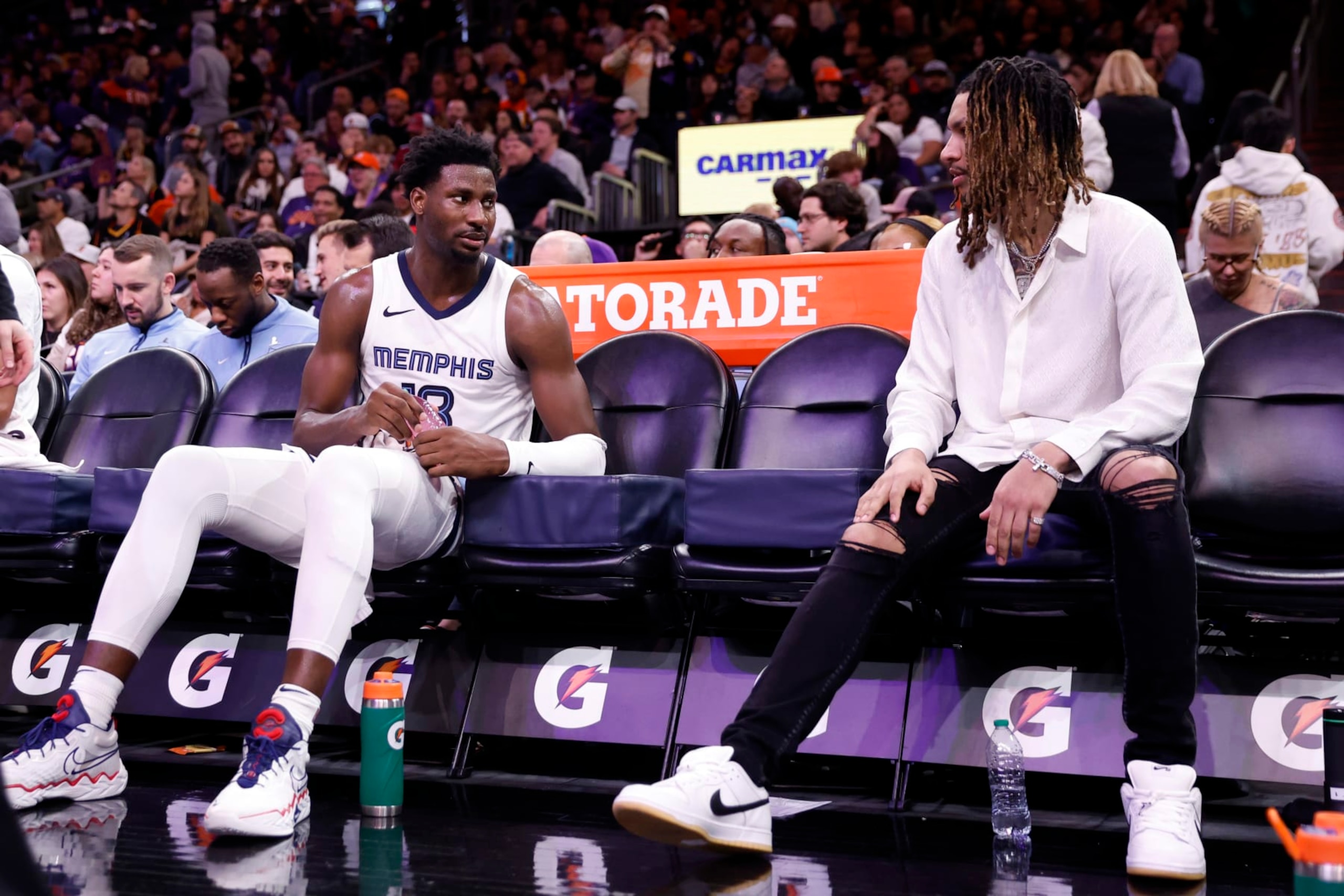 Jaren Jackson Jr. and Ja Morant