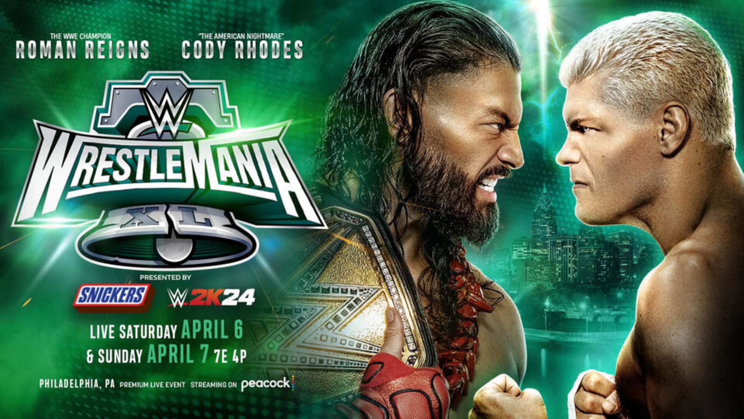 Roman Reigns and Cody Rhodes.