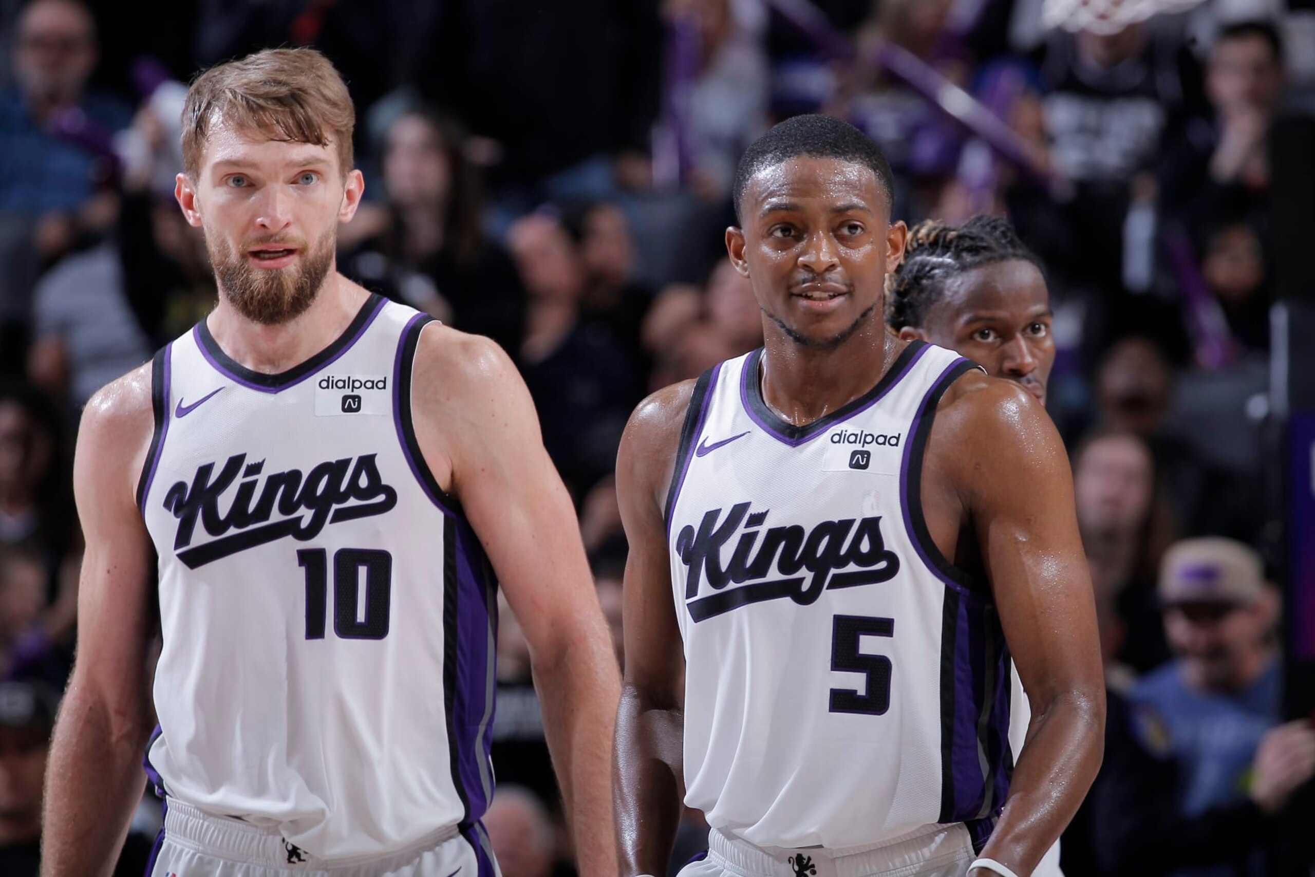 Domantas Sabonis and De'Aaron Fox