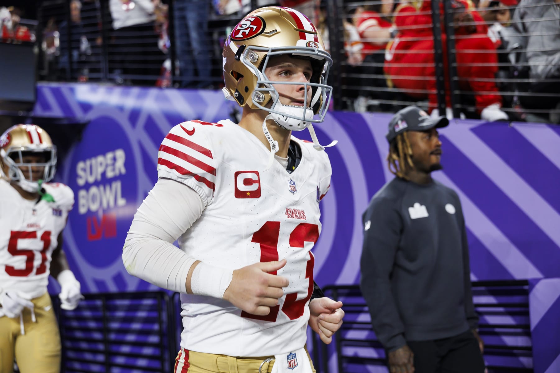 Niners QB Brock Purdy