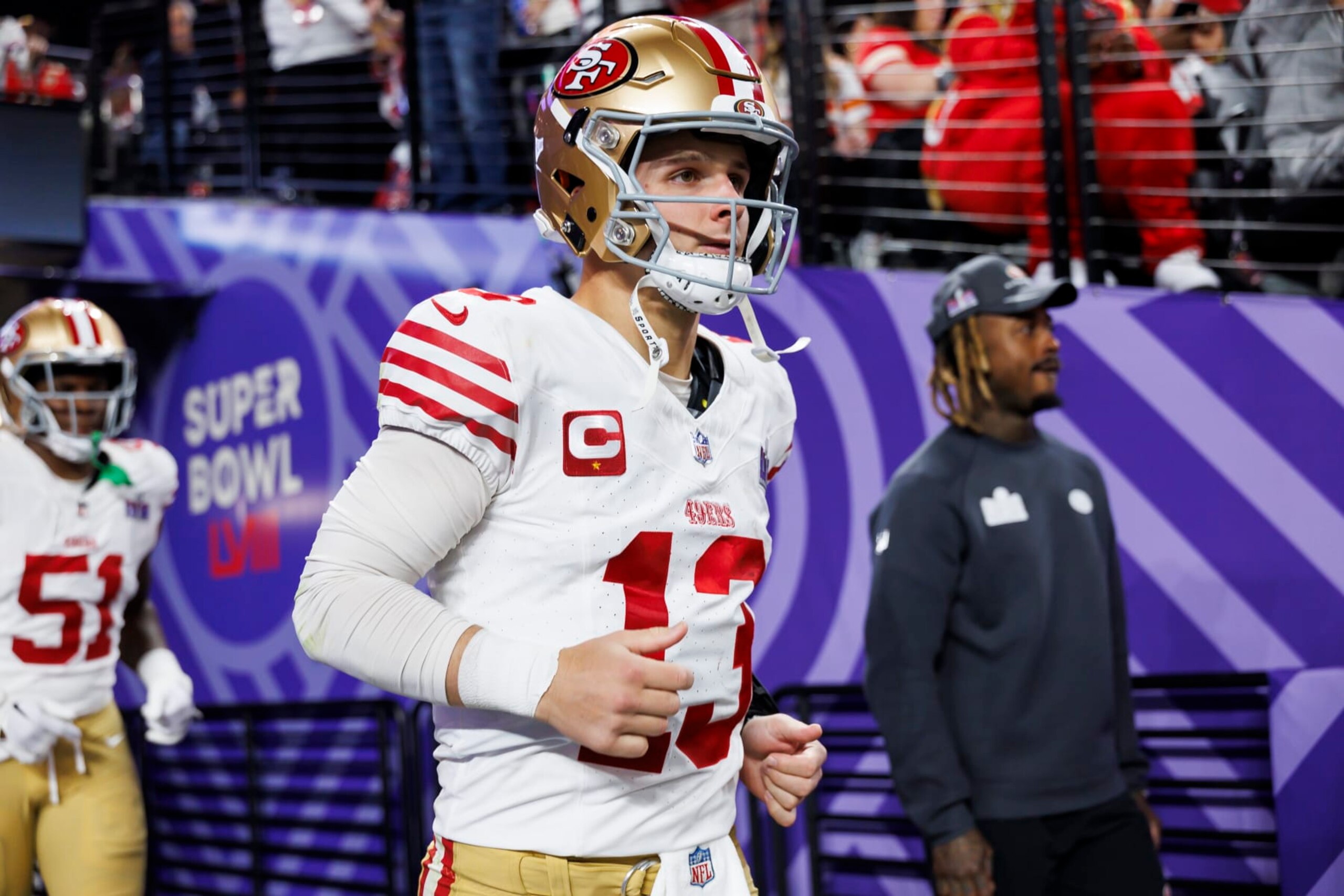 Niners QB Brock Purdy