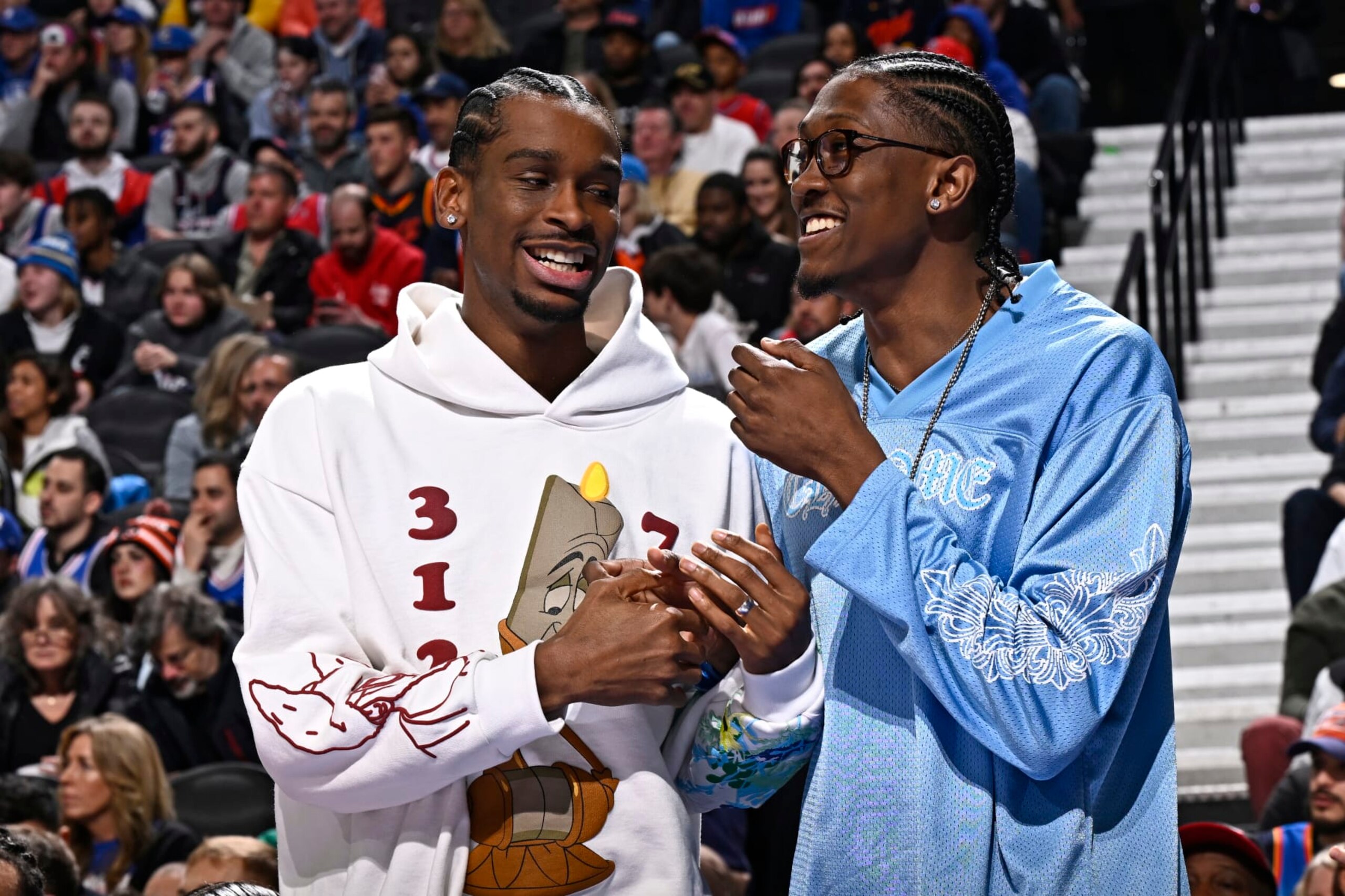 Shai Gilgeous-Alexander and Jalen Williams