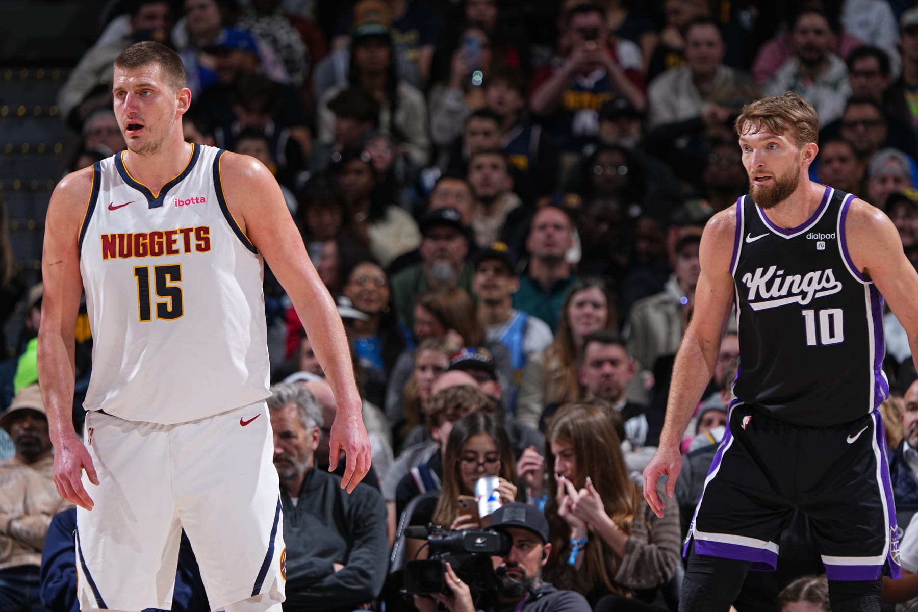 Nikola JokiÄ and Domantas Sabonis