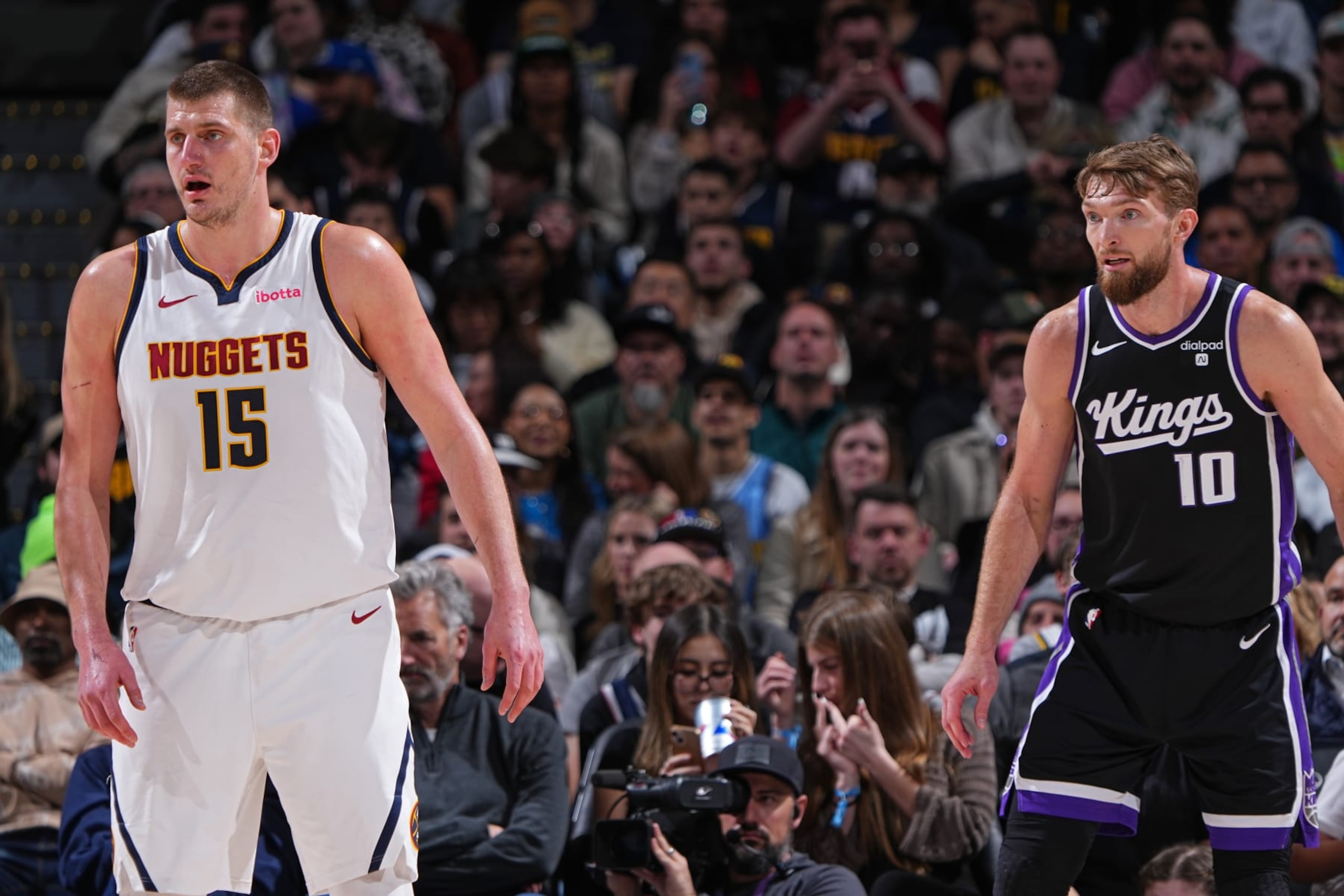 Nikola JokiÄ and Domantas Sabonis