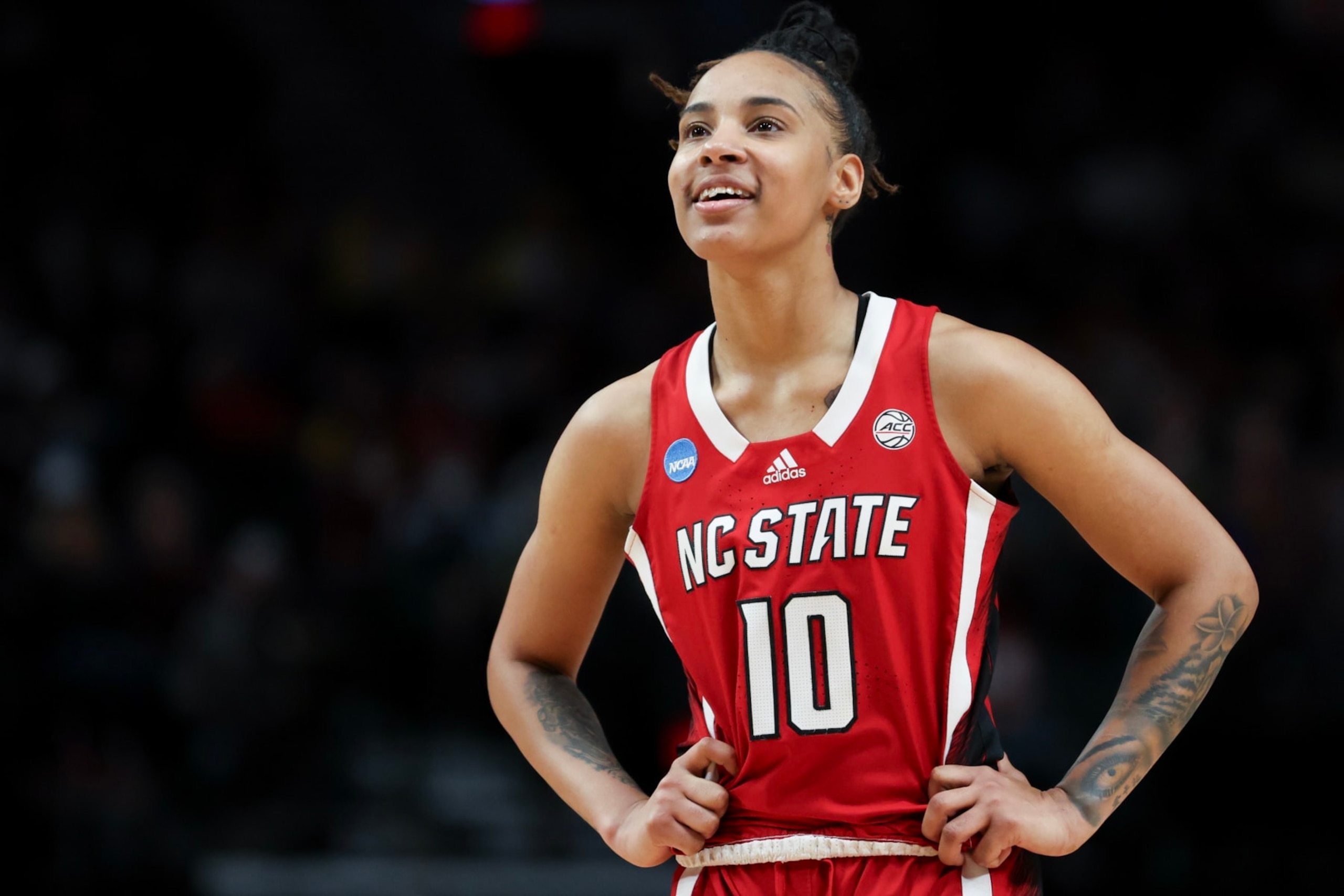 NC State's Aziaha James NC State's Aziaha James