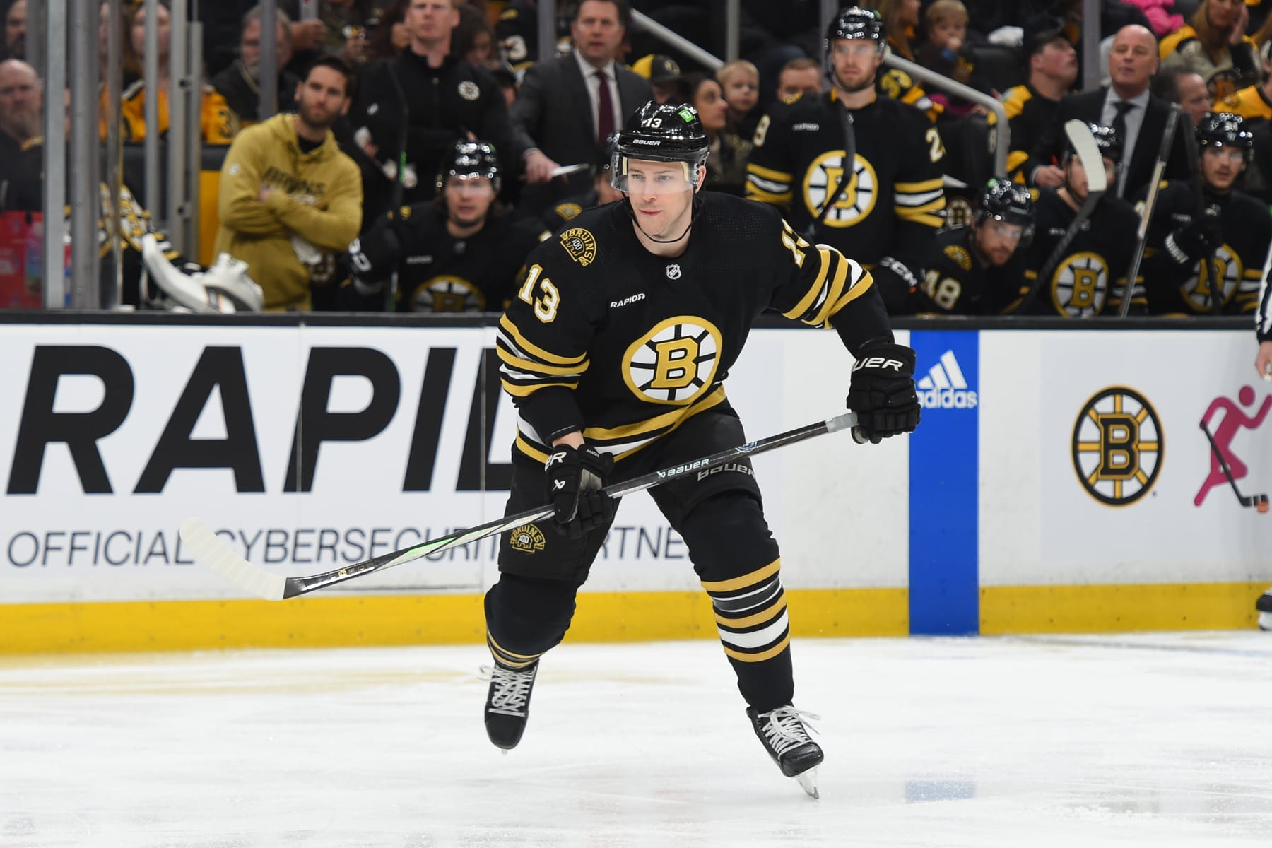  Charlie Coyle of the Boston Bruins