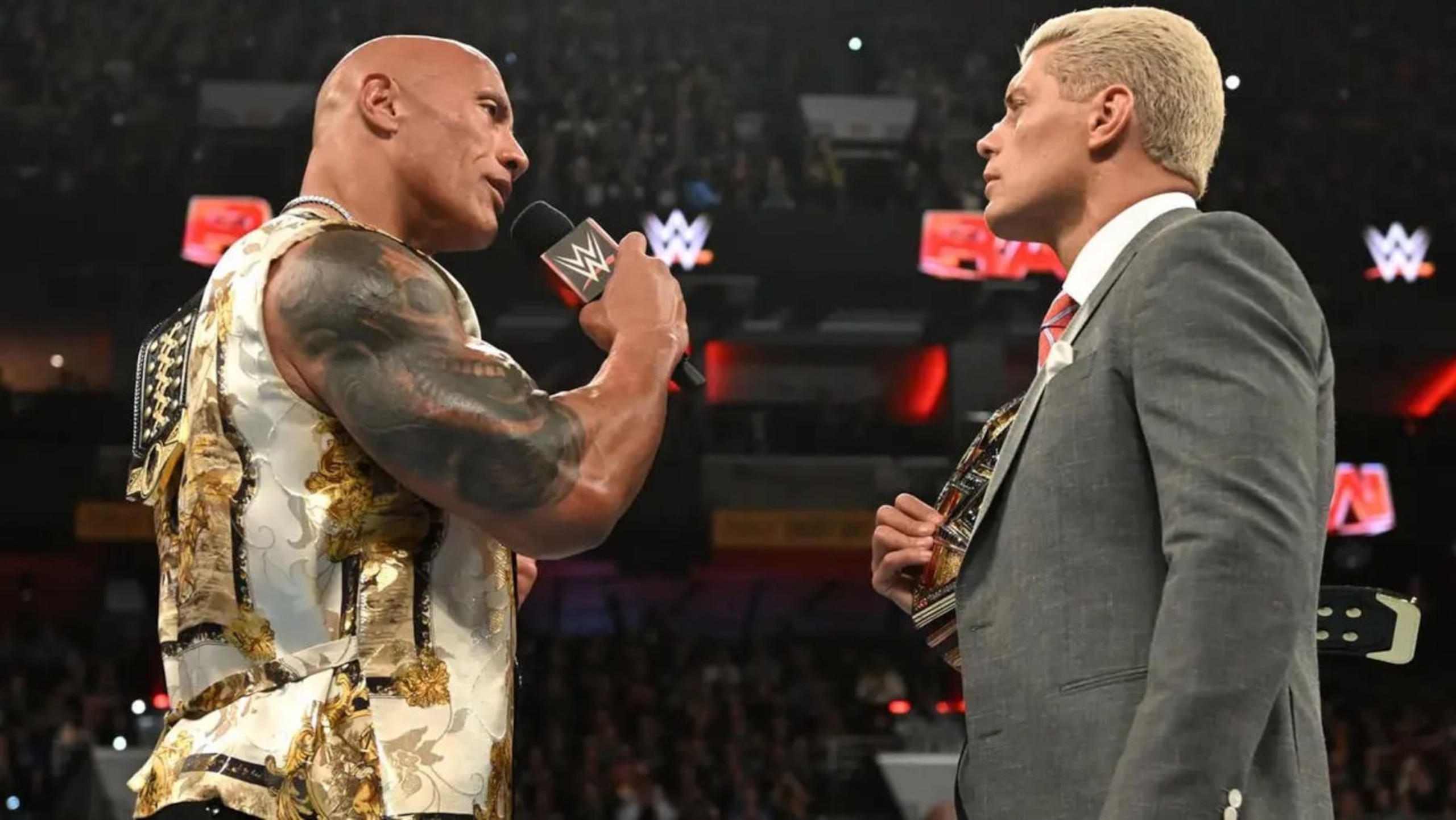The Rock has his sights set on Cody Rhodes' Undisputed WWE Universal Championship.