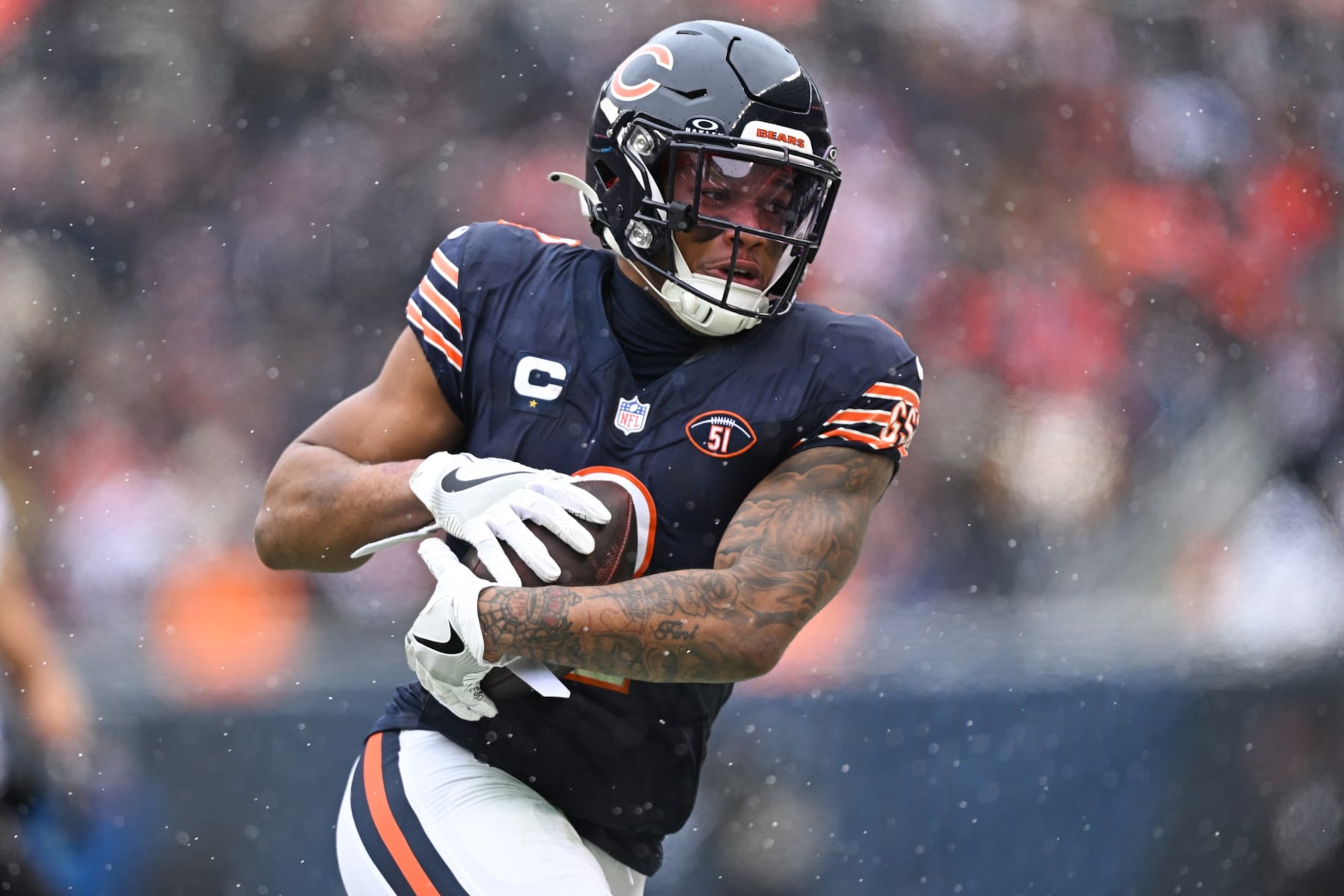 Bears wide receiver DJ Moore Bears wide receiver DJ Moore