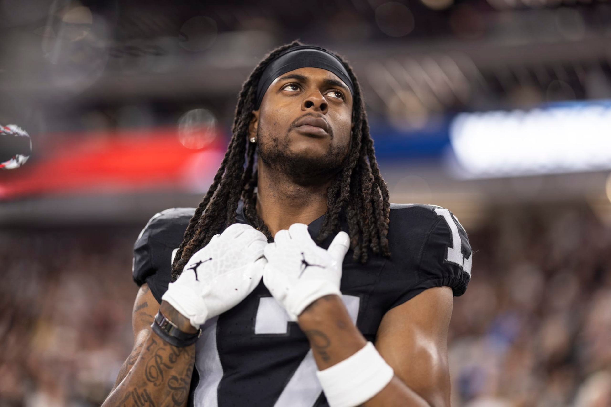 Raiders wide receiver Davante Adams Raiders wide receiver Davante Adams
