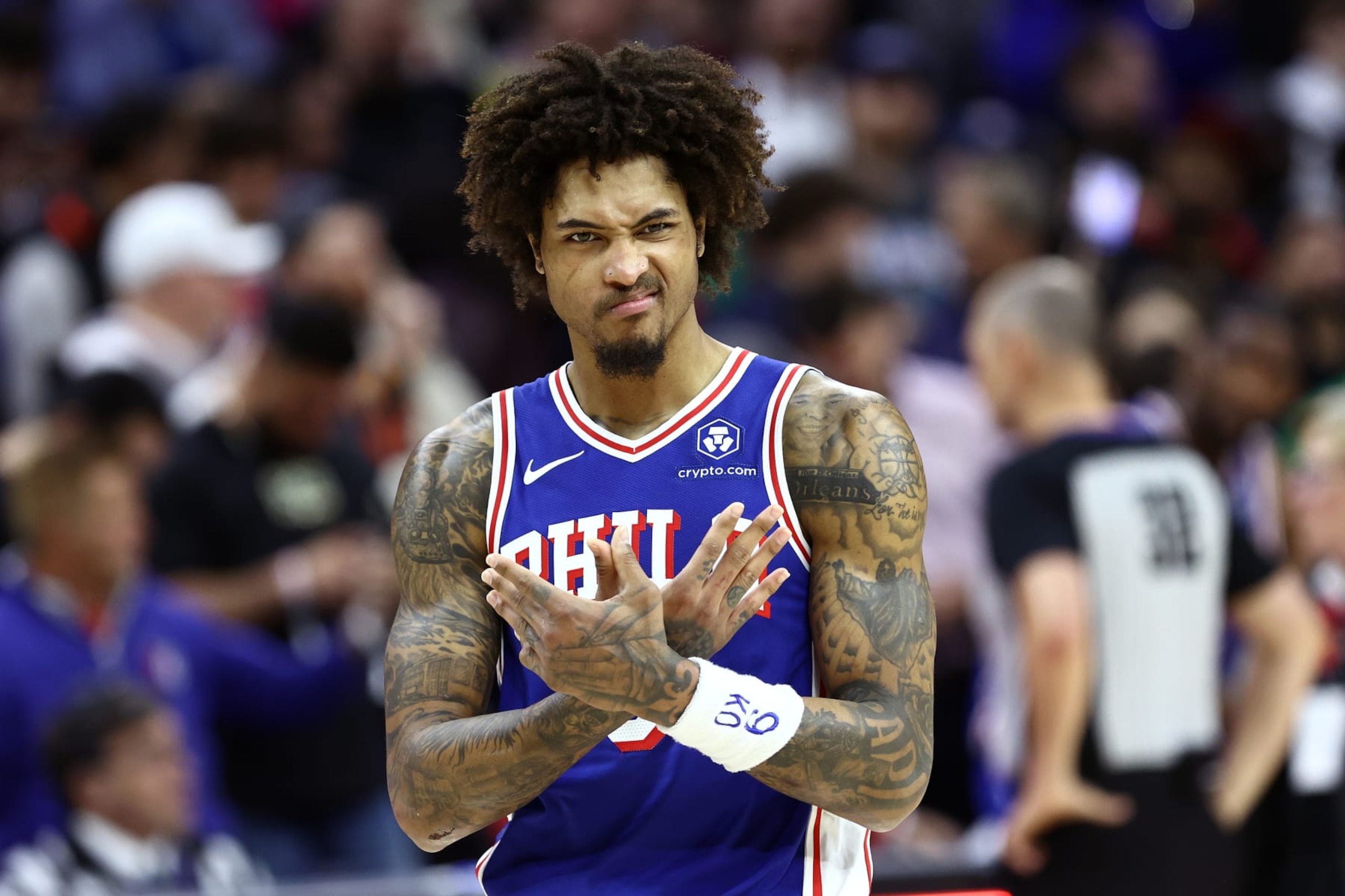76ers forward Kelly Oubre Jr. 76ers forward Kelly Oubre Jr.