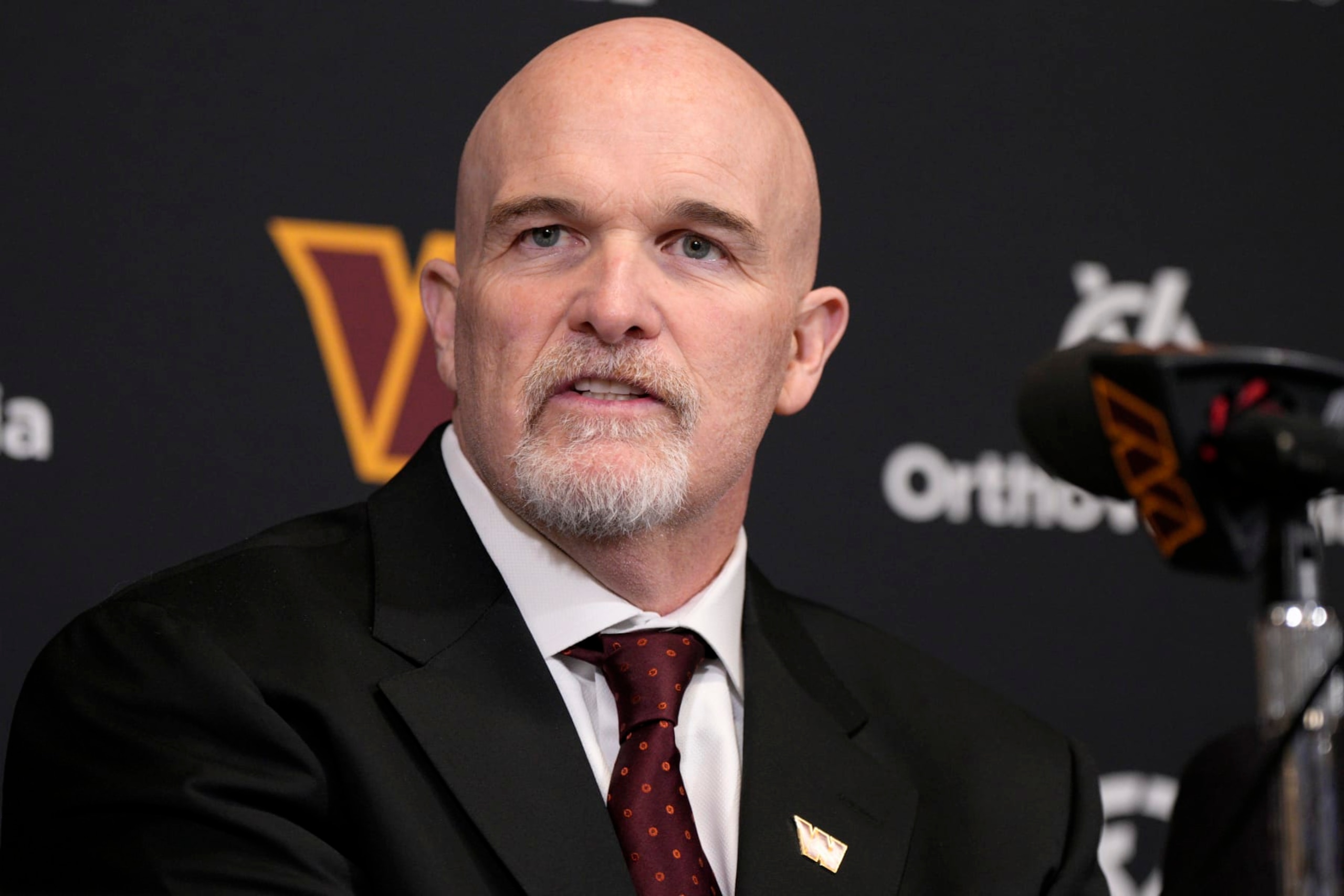 New Commanders head coach Dan Quinn