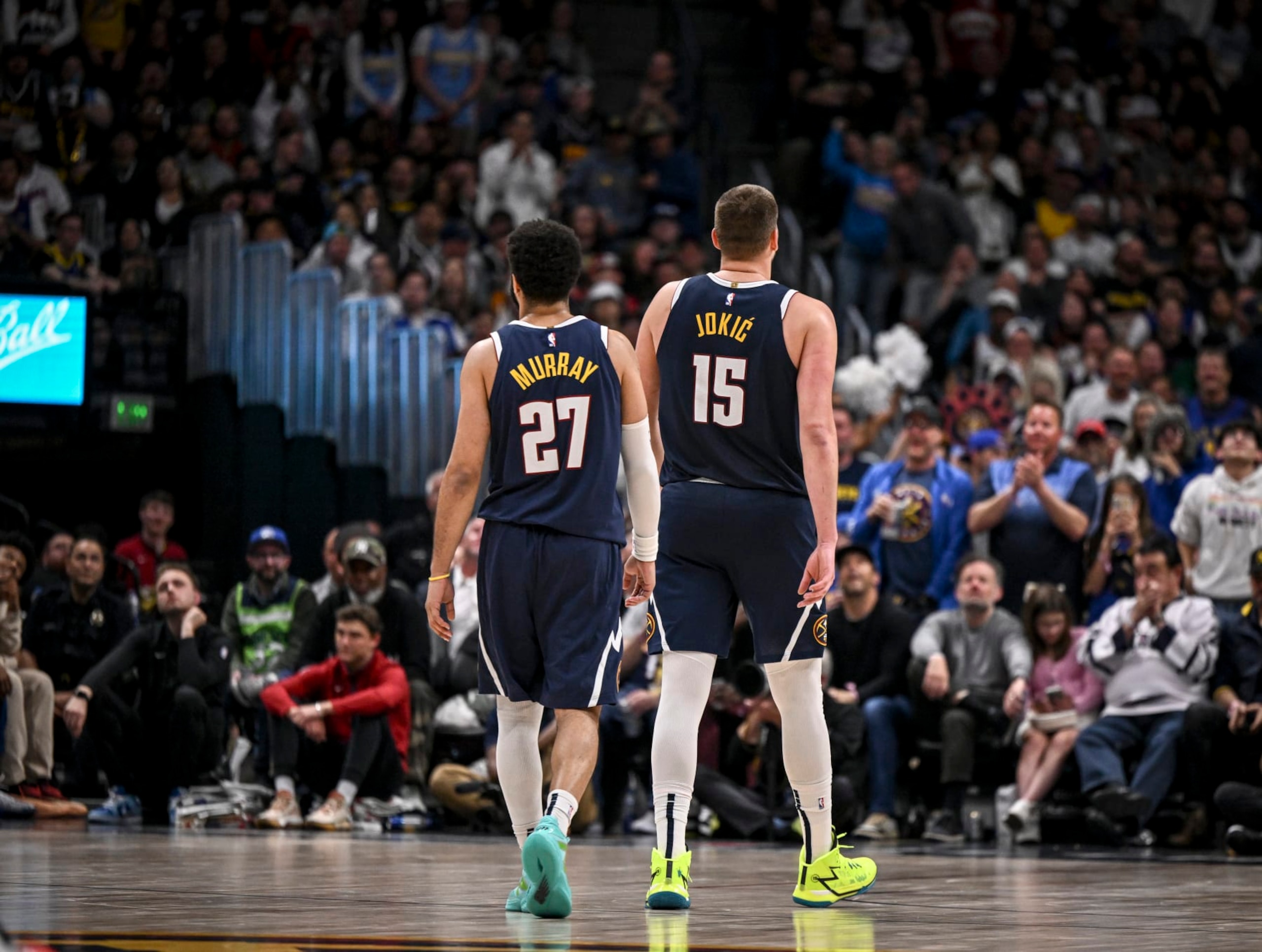 Jamal Murray and Nikola JokiÄ Jamal Murray and Nikola JokiÄ