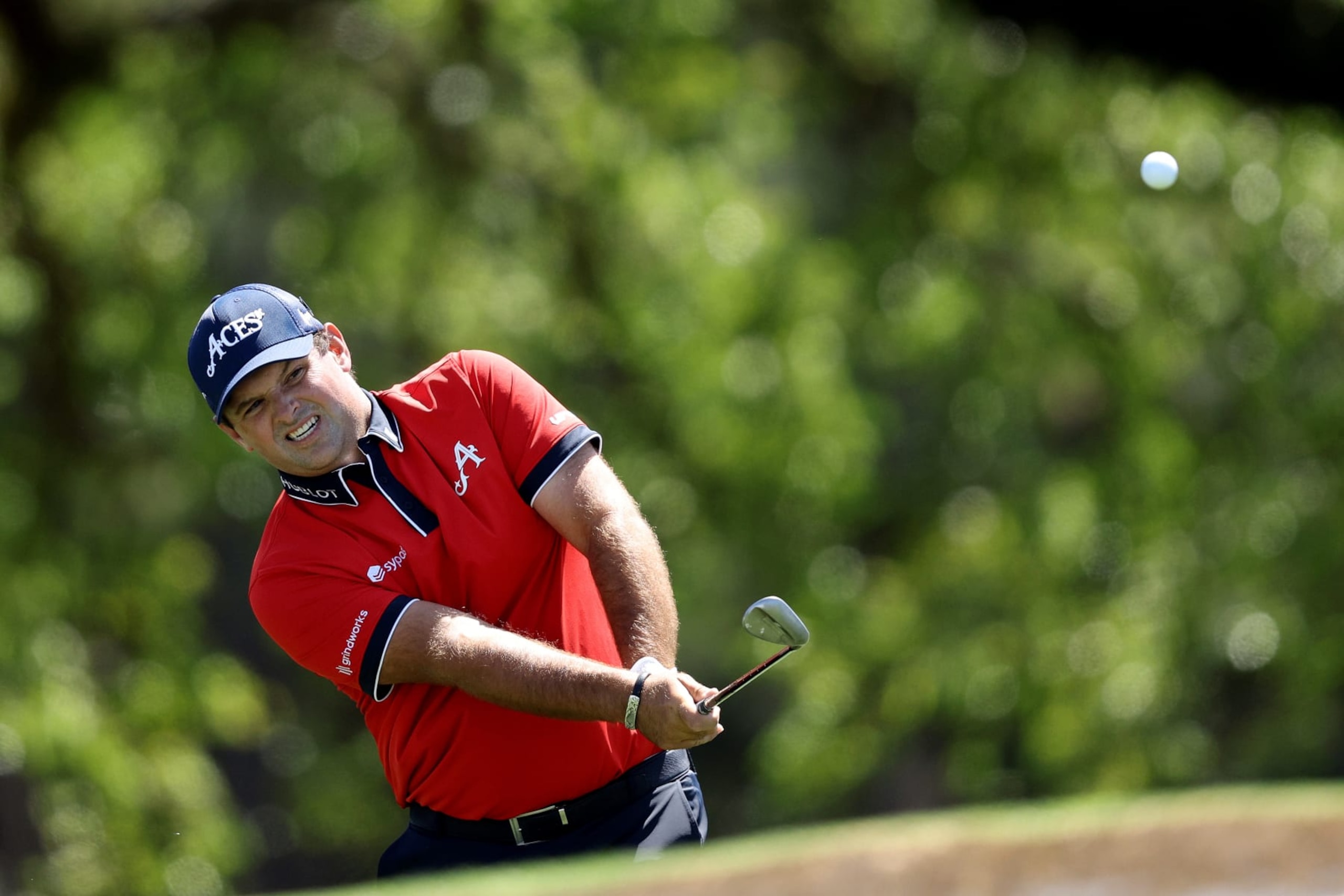AUGUSTA, GEORGIA - APRIL 12: Patrick Reed of the United States chips onto the 18th greenduring the second round of the 2024 Masters Tournament at Augusta National Golf Club on April 12, 2024 in Augusta, Georgia. (Photo by Warren Little/Getty Images) AUGUSTA, GEORGIA - APRIL 12: Patrick Reed of the United States chips onto the 18th greenduring the second round of the 2024 Masters Tournament at Augusta National Golf Club on April 12, 2024 in Augusta, Georgia. (Photo by Warren Little/Getty Images)