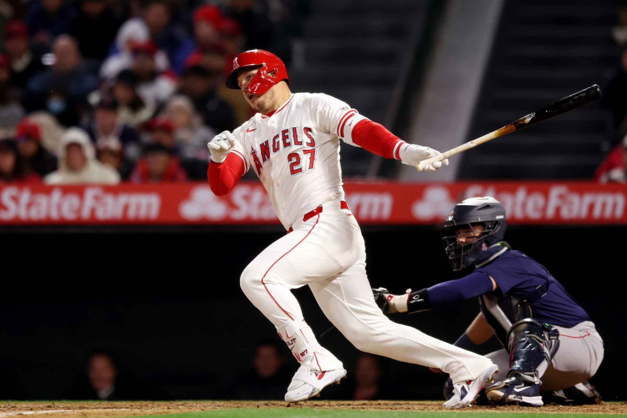 Los Angeles' Mike Trout