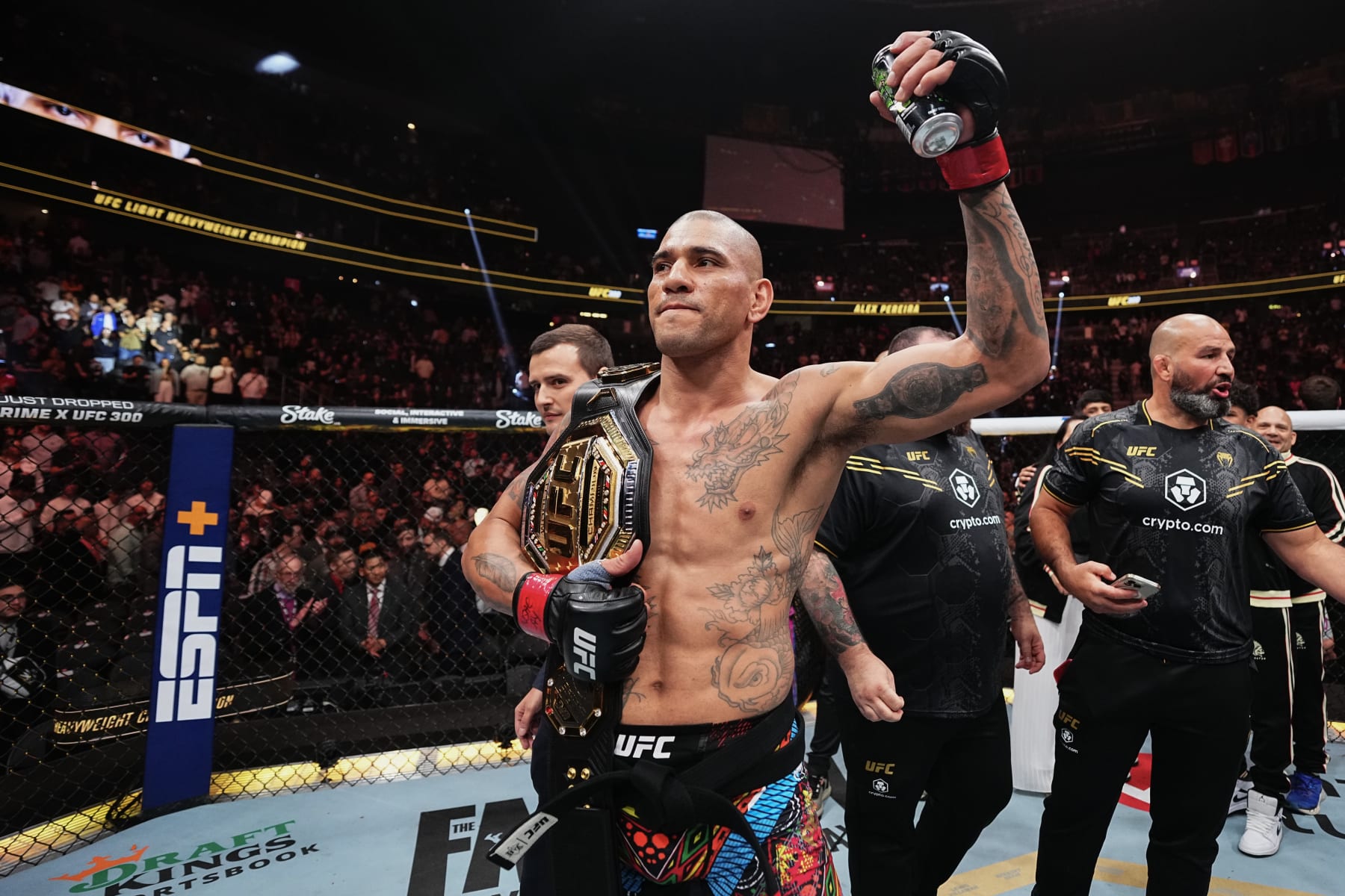 Alex Pereira Eyes UFC 301 Heavyweight Fight After TKO Win vs. Jamahal Hill  at UFC 300