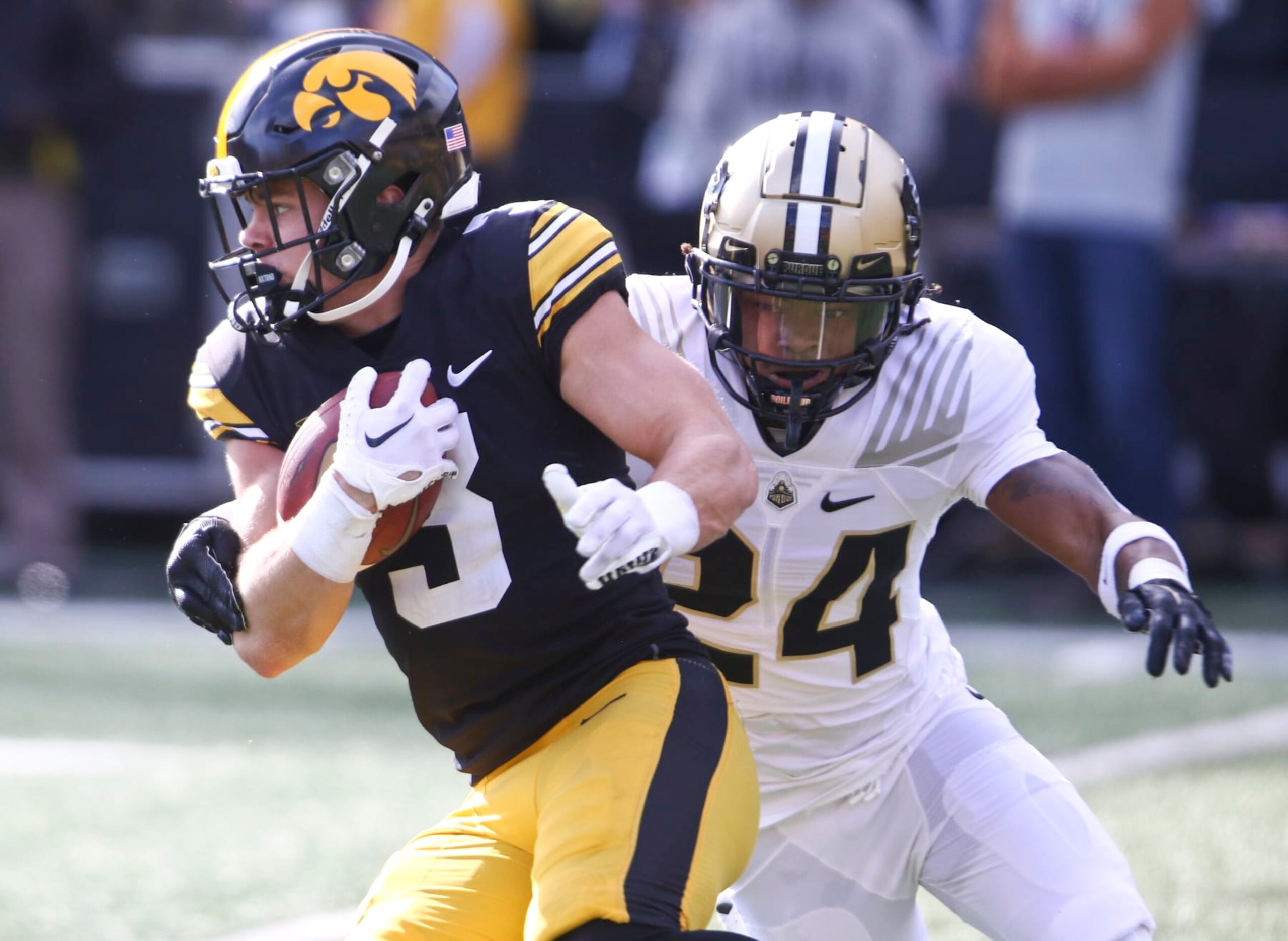 Iowa cornerback Cooper DeJean Iowa cornerback Cooper DeJean