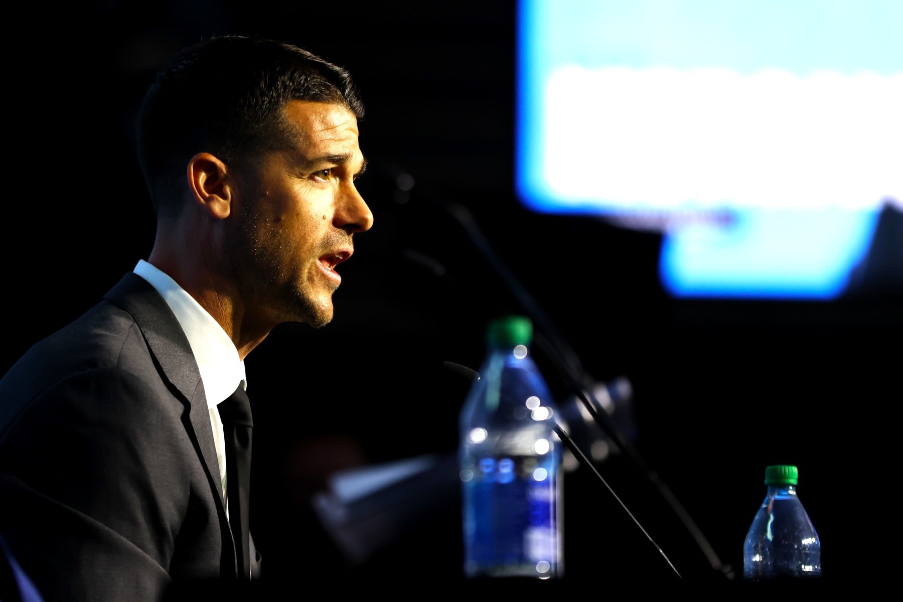 Panthers head coach Dave Canales