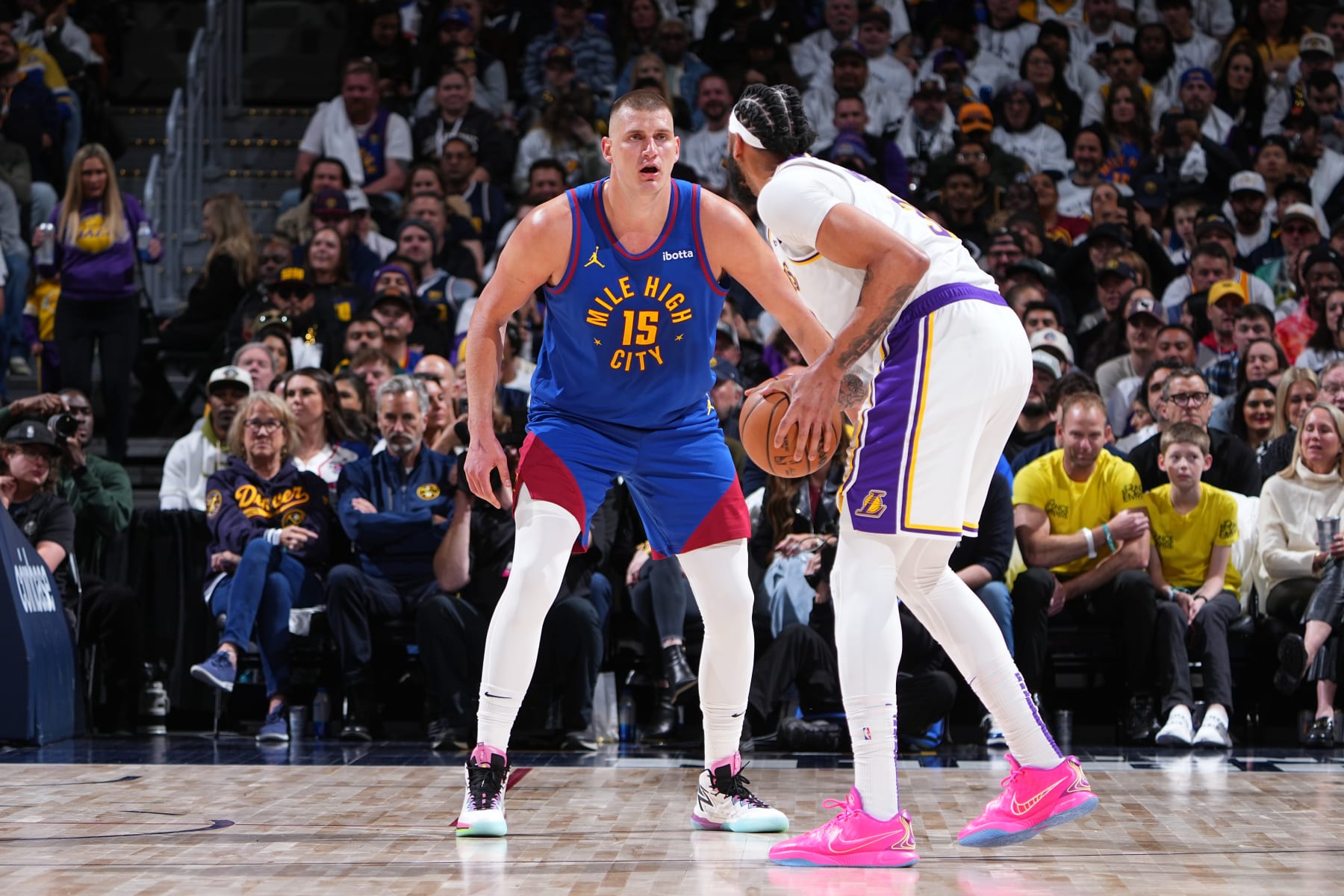 Nikola JokiÄ and Anthony Davis