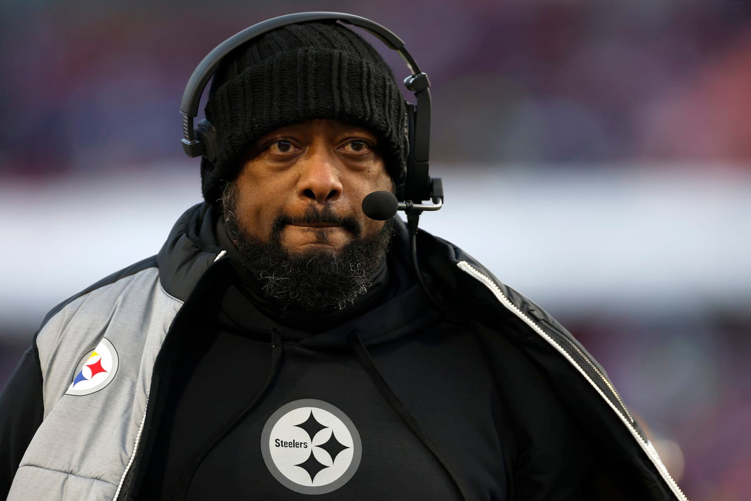 Steelers head coach Mike Tomlin Steelers head coach Mike Tomlin