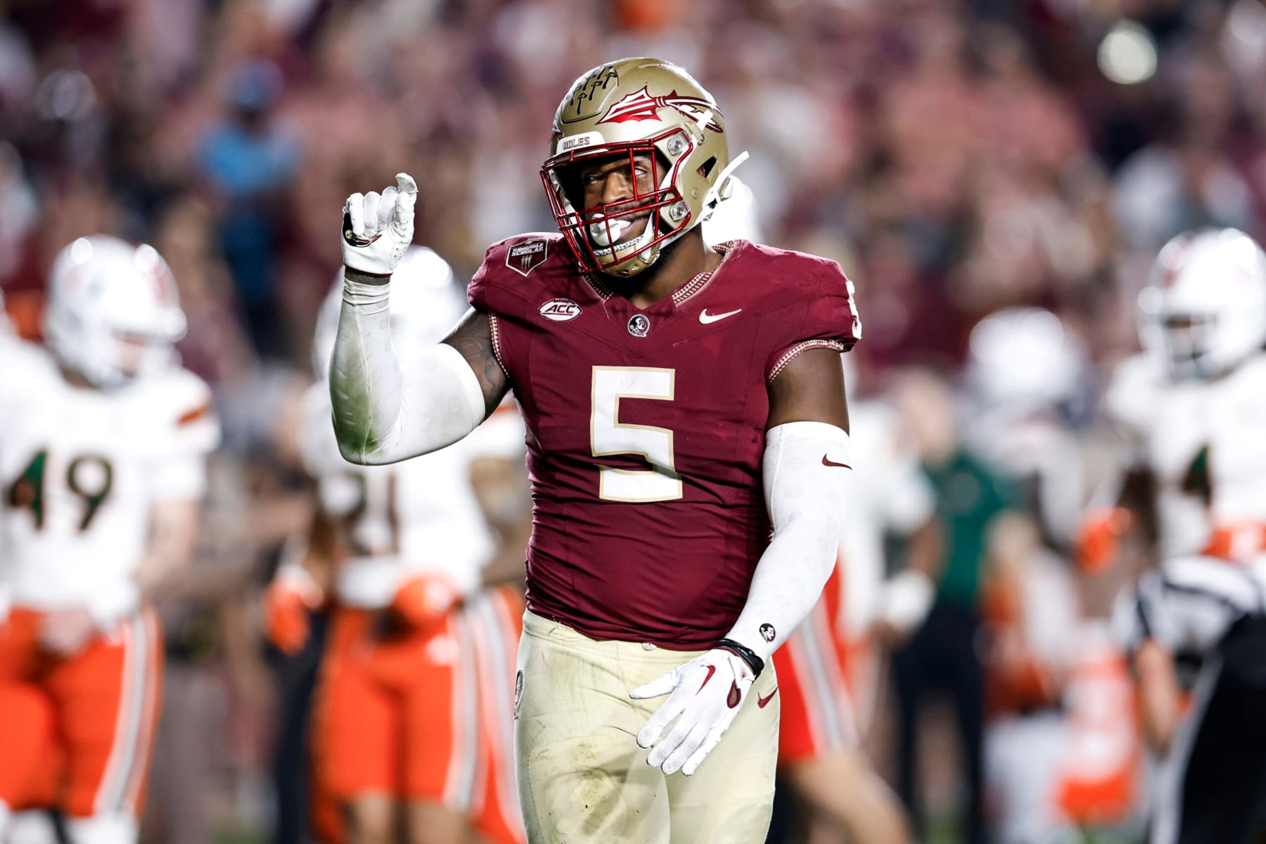 Florida State EDGE Jared Verse Florida State EDGE Jared Verse