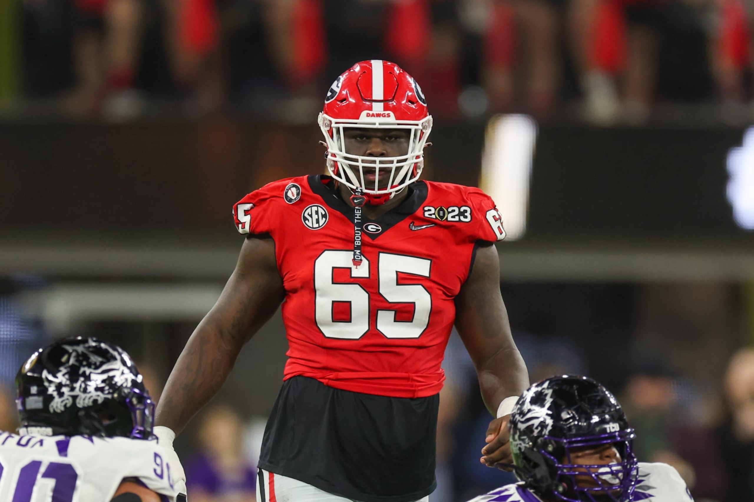 Georgia tackle Amarius Mims