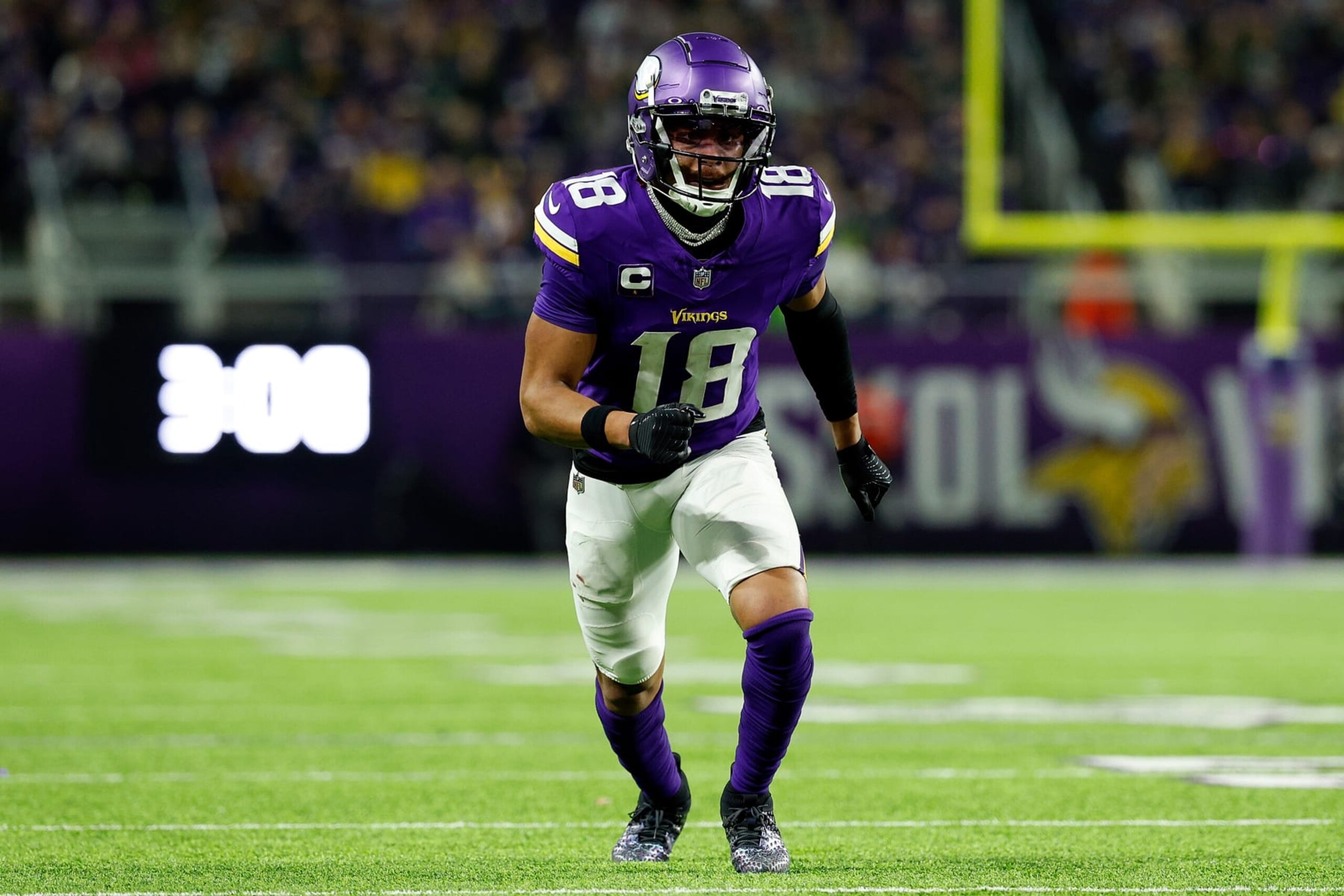 Vikings WR Justin Jefferson Vikings WR Justin Jefferson