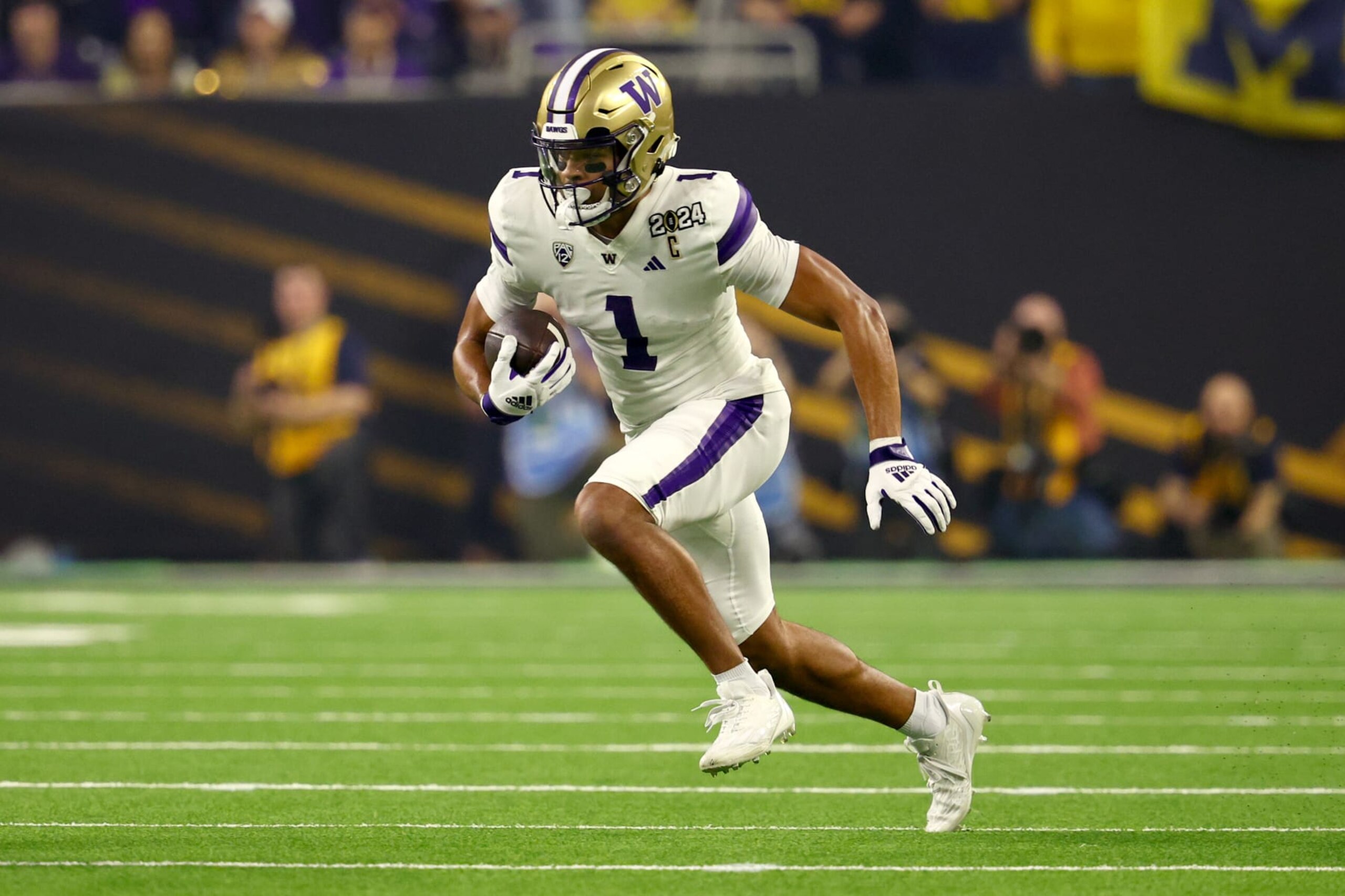 Washington WR prospect Rome Odunze Washington WR prospect Rome Odunze