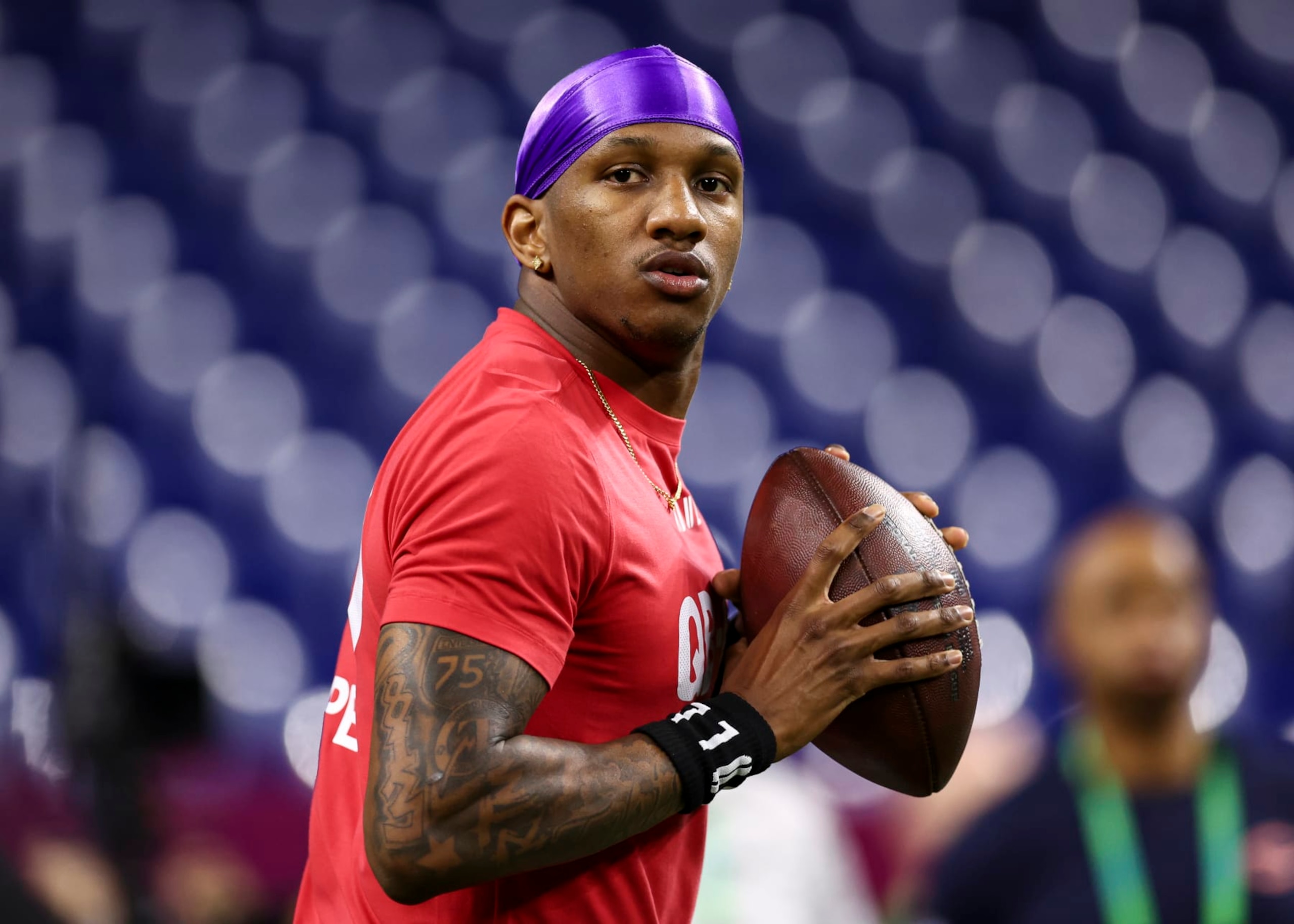 Quarterback Michael Penix Jr.