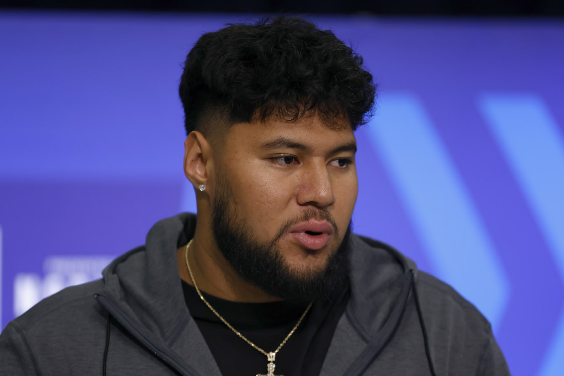 Offensive lineman Troy Fautanu
